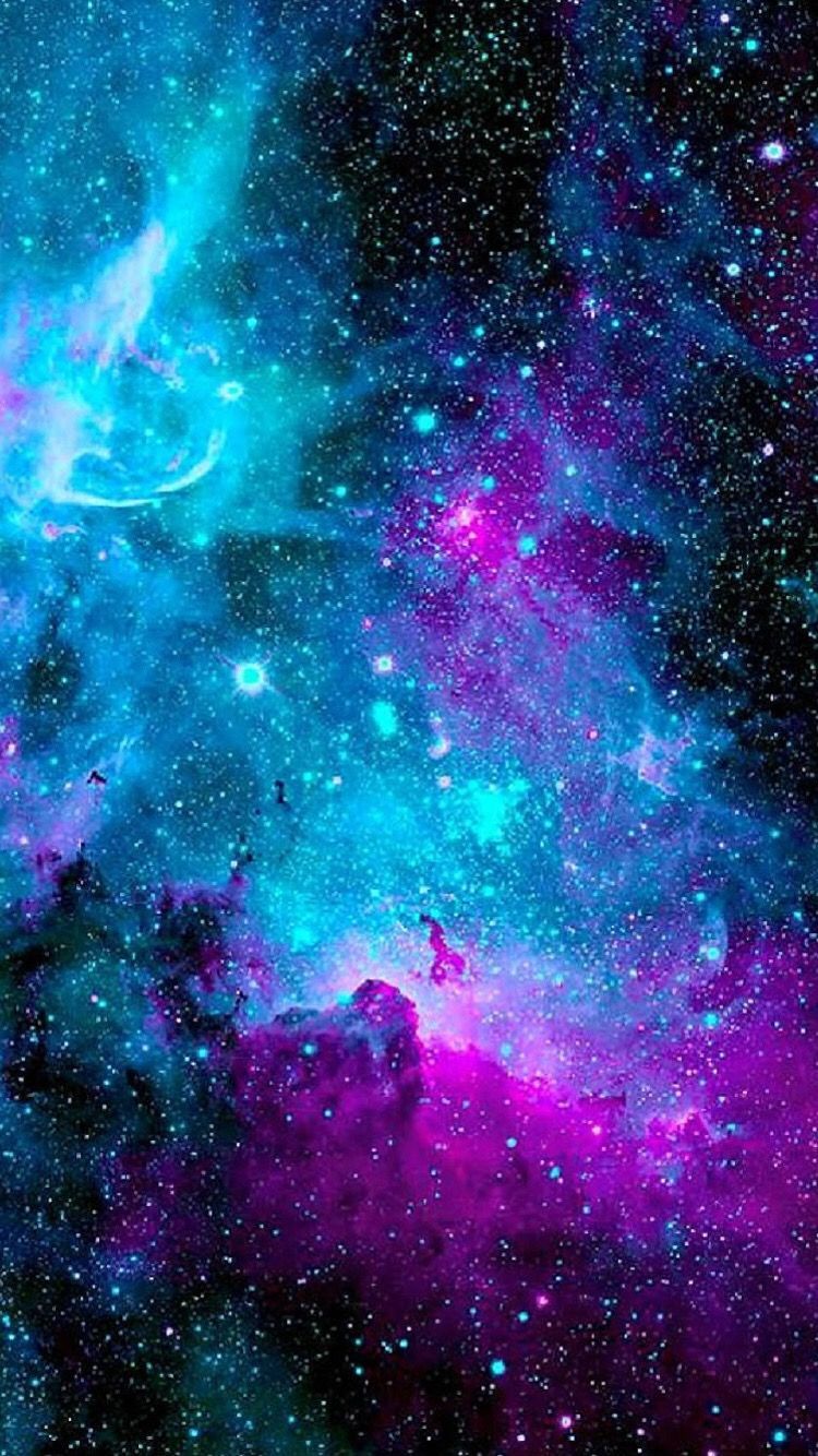 Teal Galaxy Wallpapers