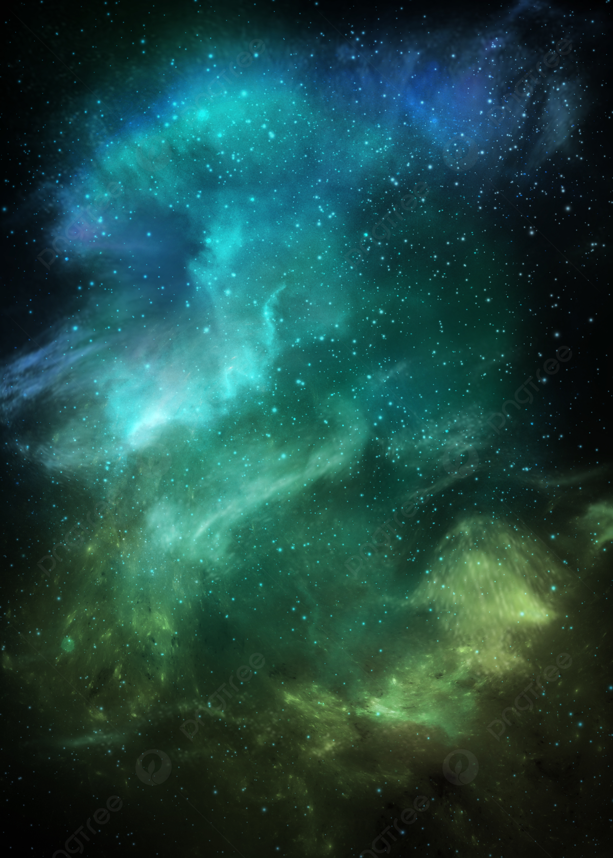 Teal Galaxy Wallpapers