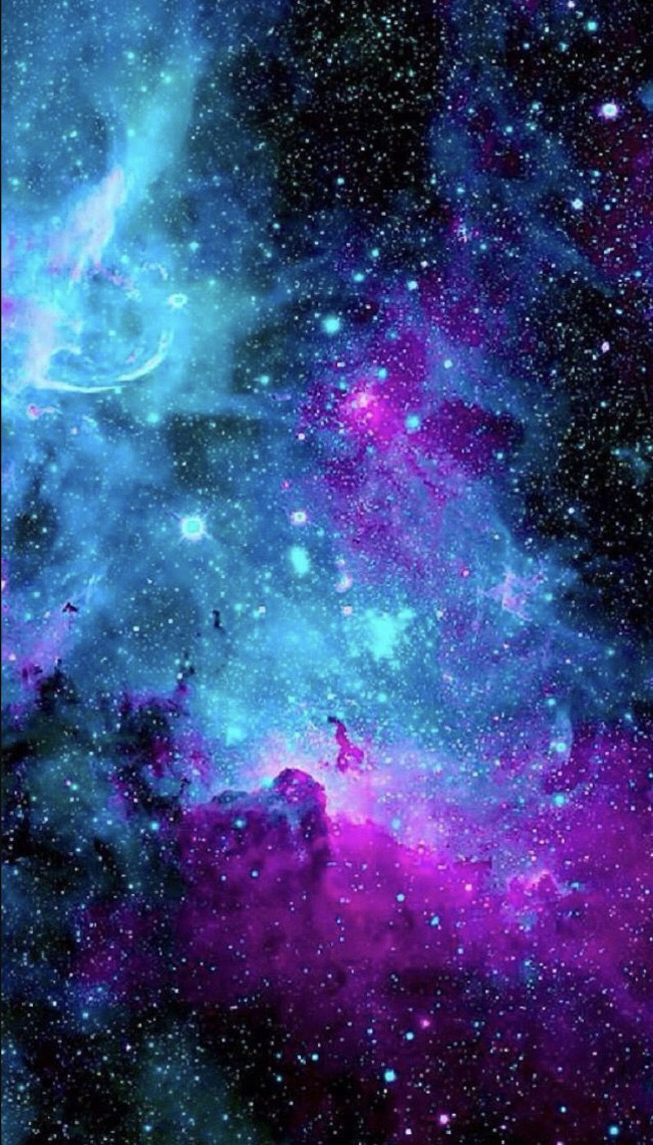 Teal Galaxy Wallpapers