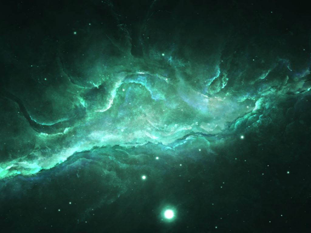 Teal Galaxy Wallpapers