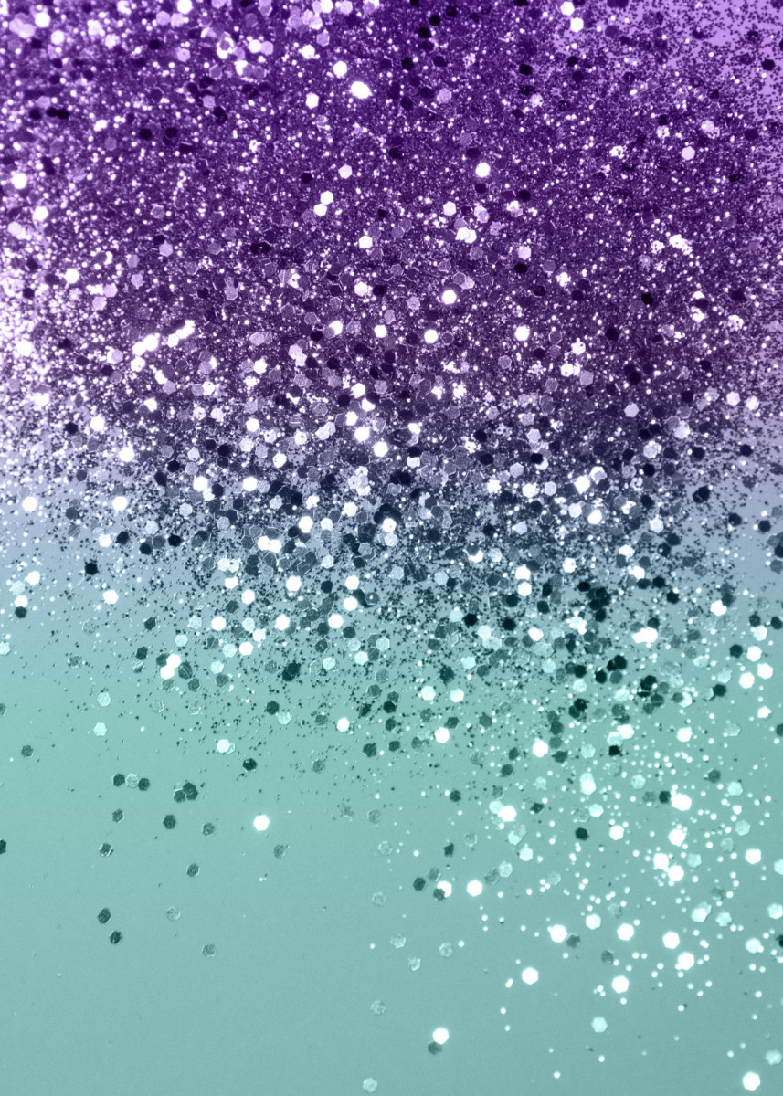 Teal Glitter Wallpapers