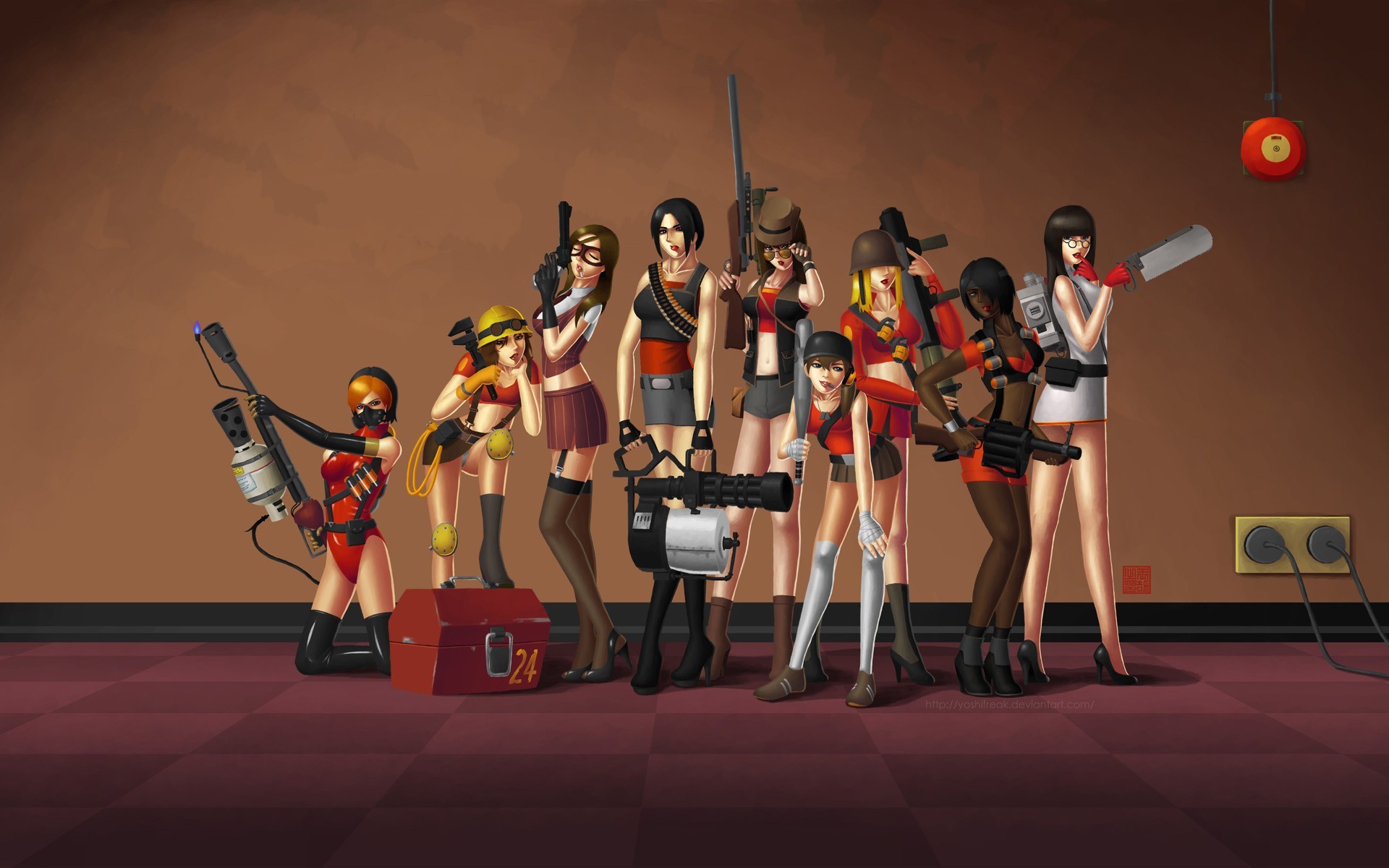 Team Fortress 2 Scout Wallpapers