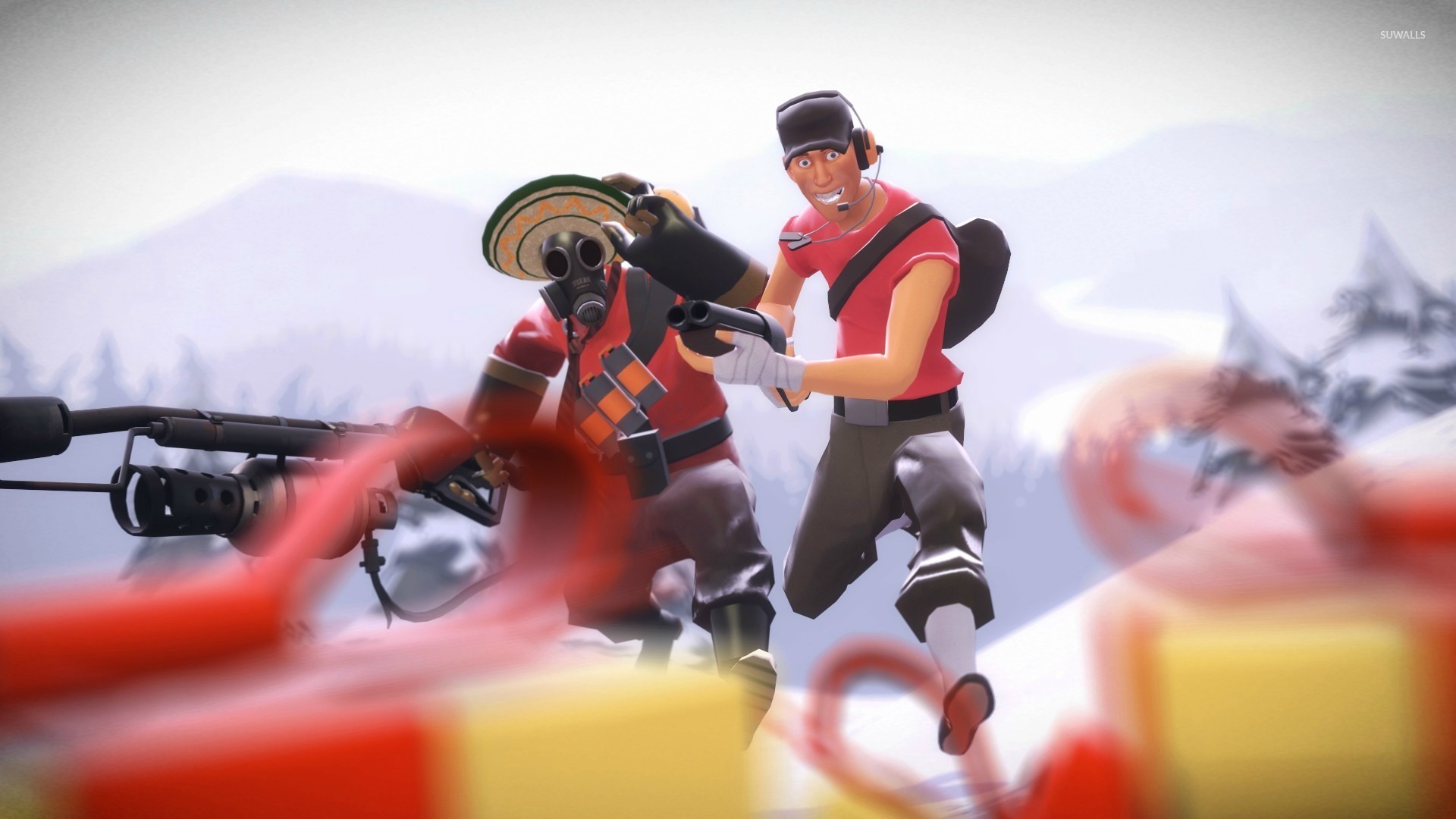 Team Fortress 2 Scout Wallpapers