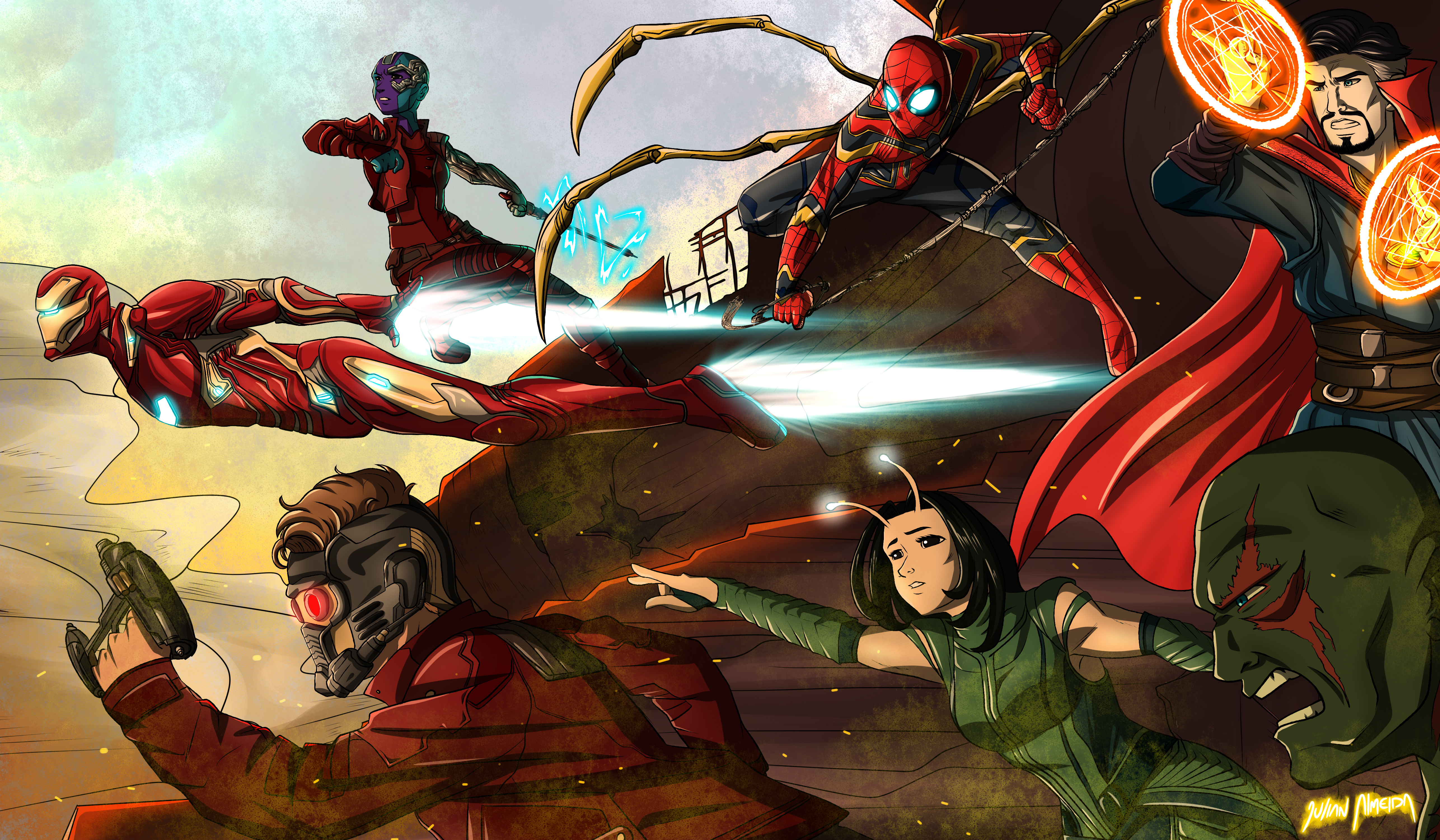 Team Wild Avengers Infinity War Fandango Poster Wallpapers