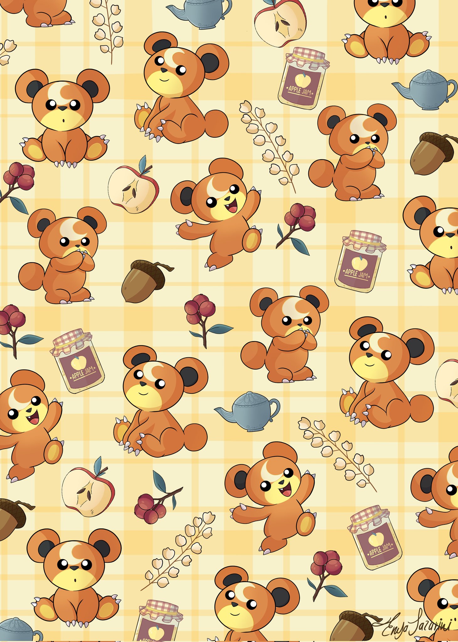 Teddiursa Hd Wallpapers