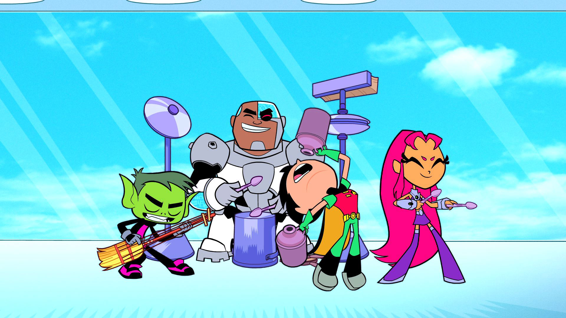 Teen Titans Go Backgrounds