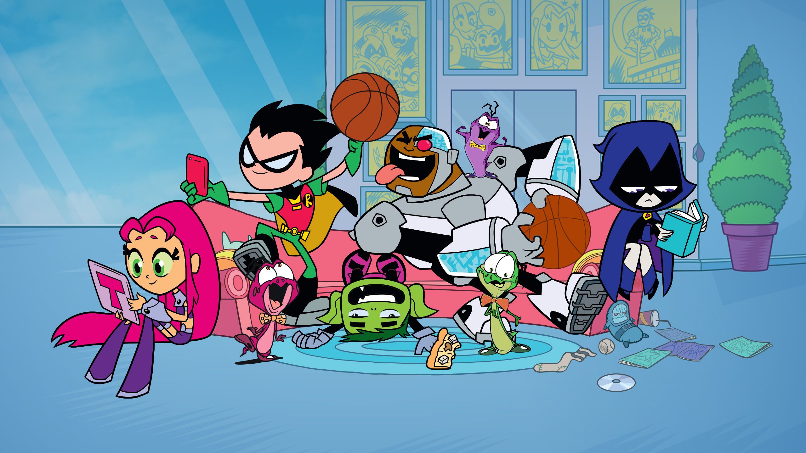 Teen Titans Go Backgrounds