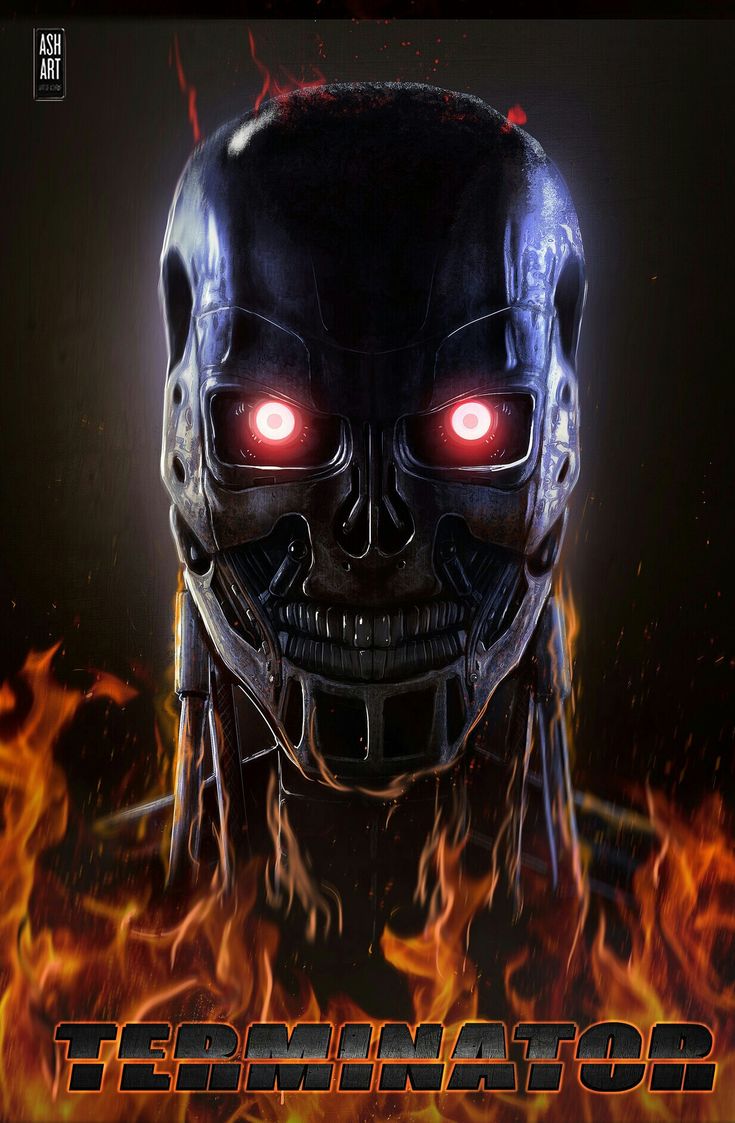 Terminator Skull Wallpapers