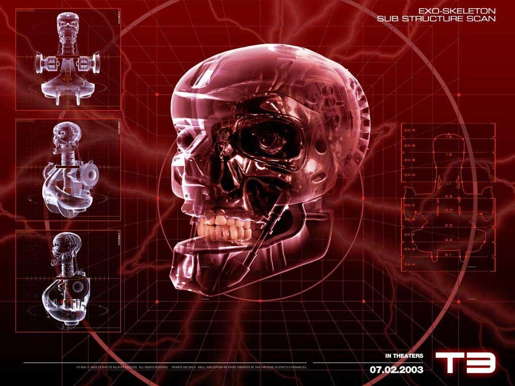 Terminator Skull Wallpapers