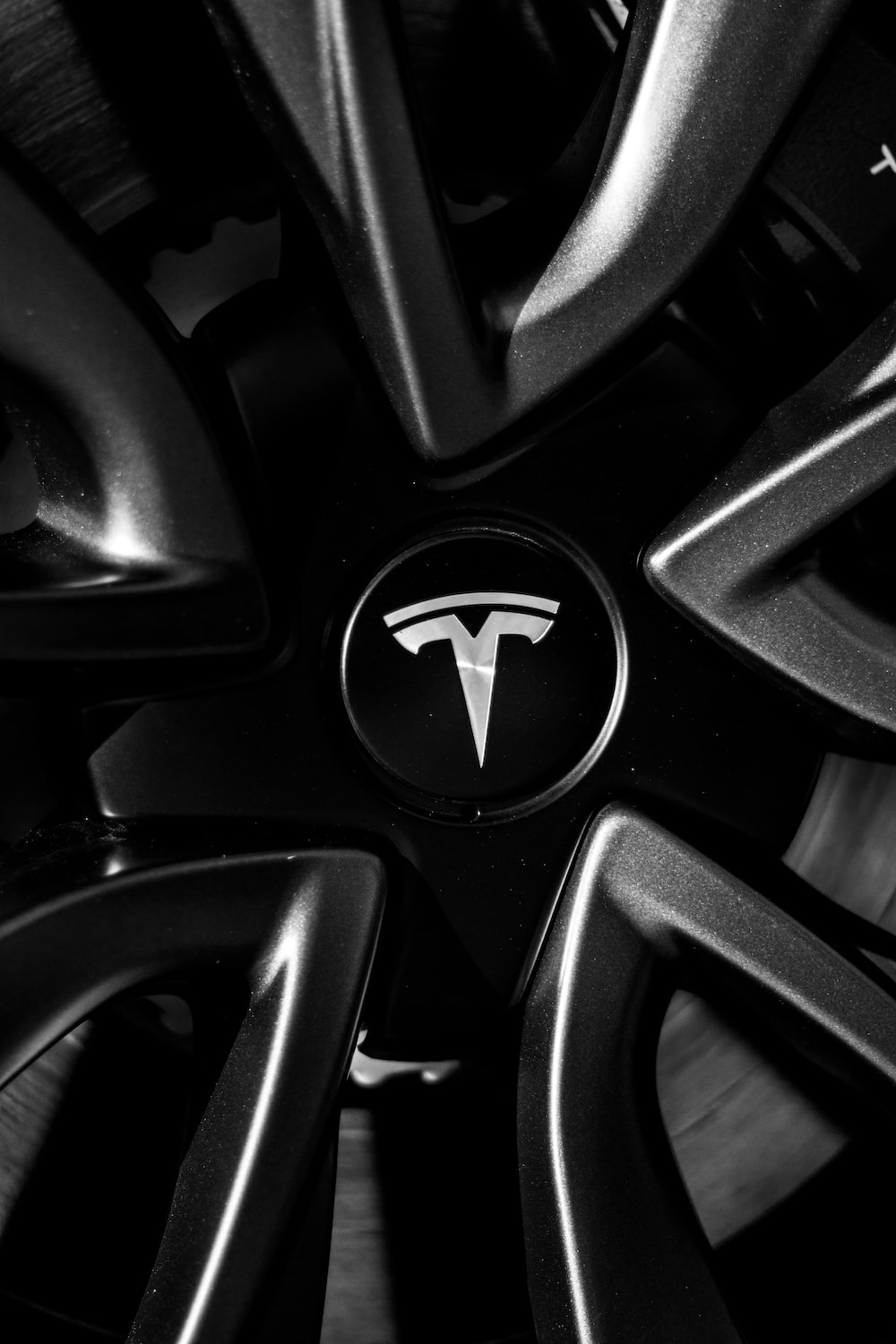 Tesla Logo Black Background