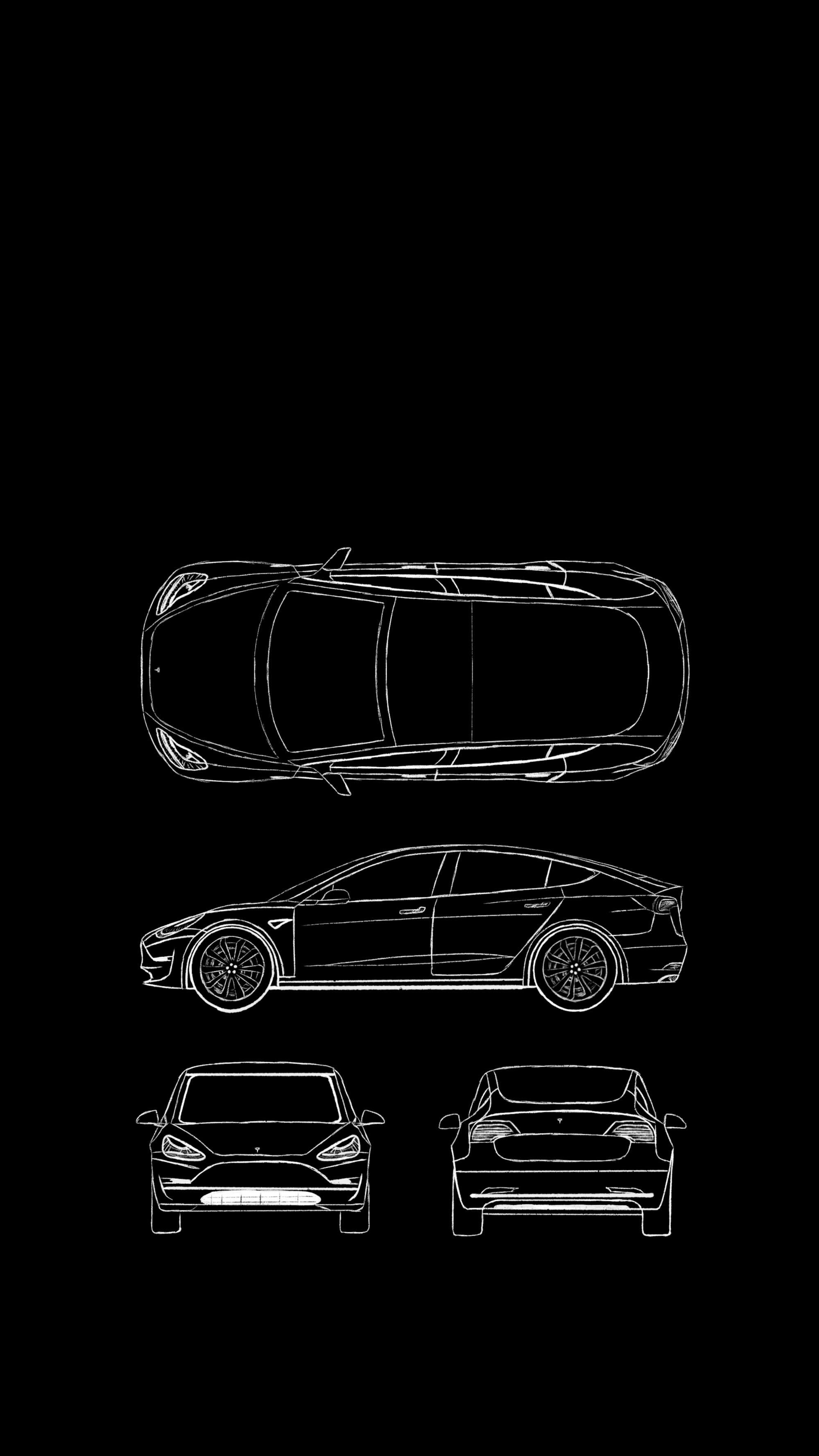 Tesla Model X Iphone Wallpapers