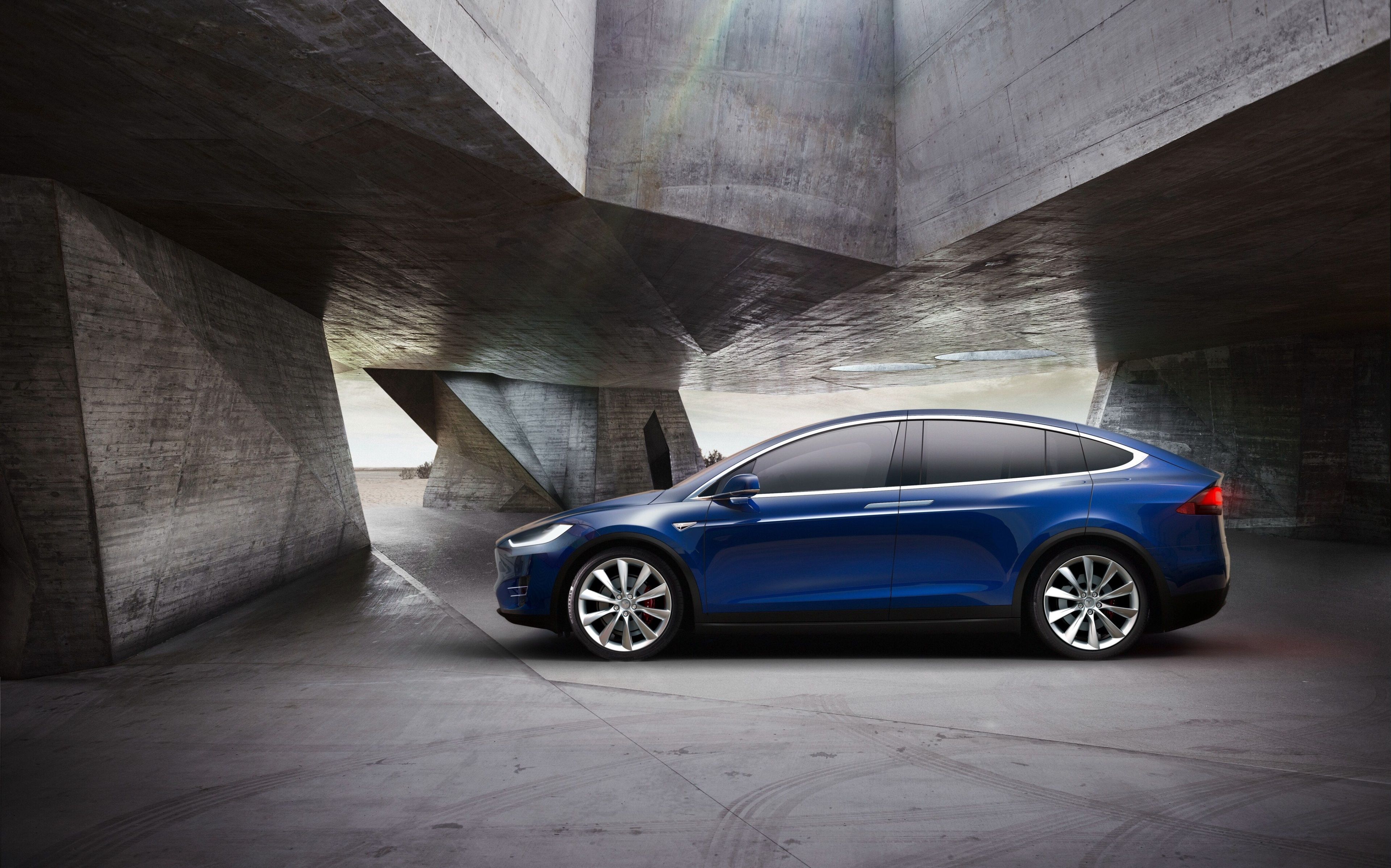 Tesla Model X P90D Wallpapers