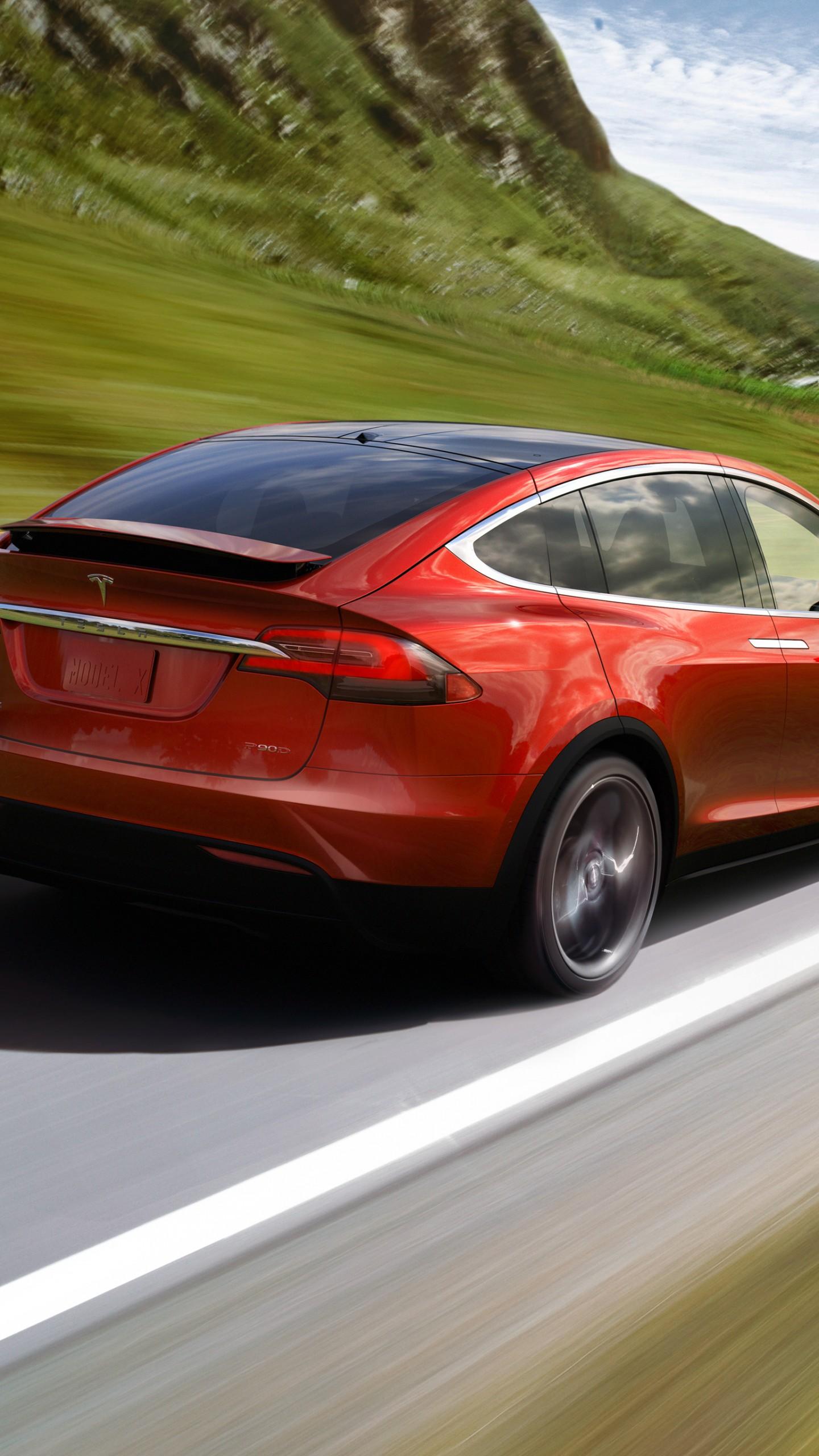 Tesla Model X P90D Wallpapers