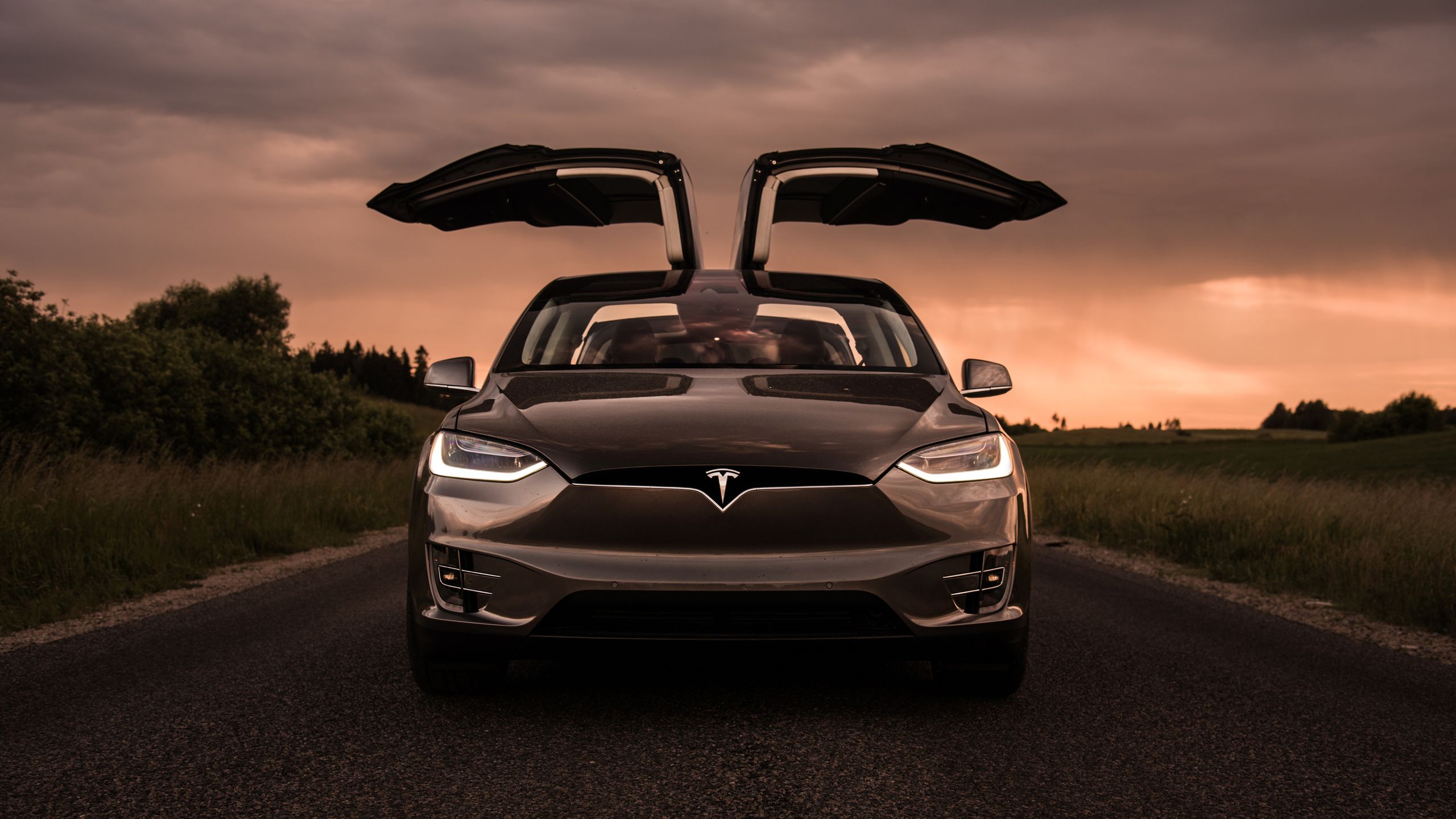 Tesla Model X P90D Wallpapers