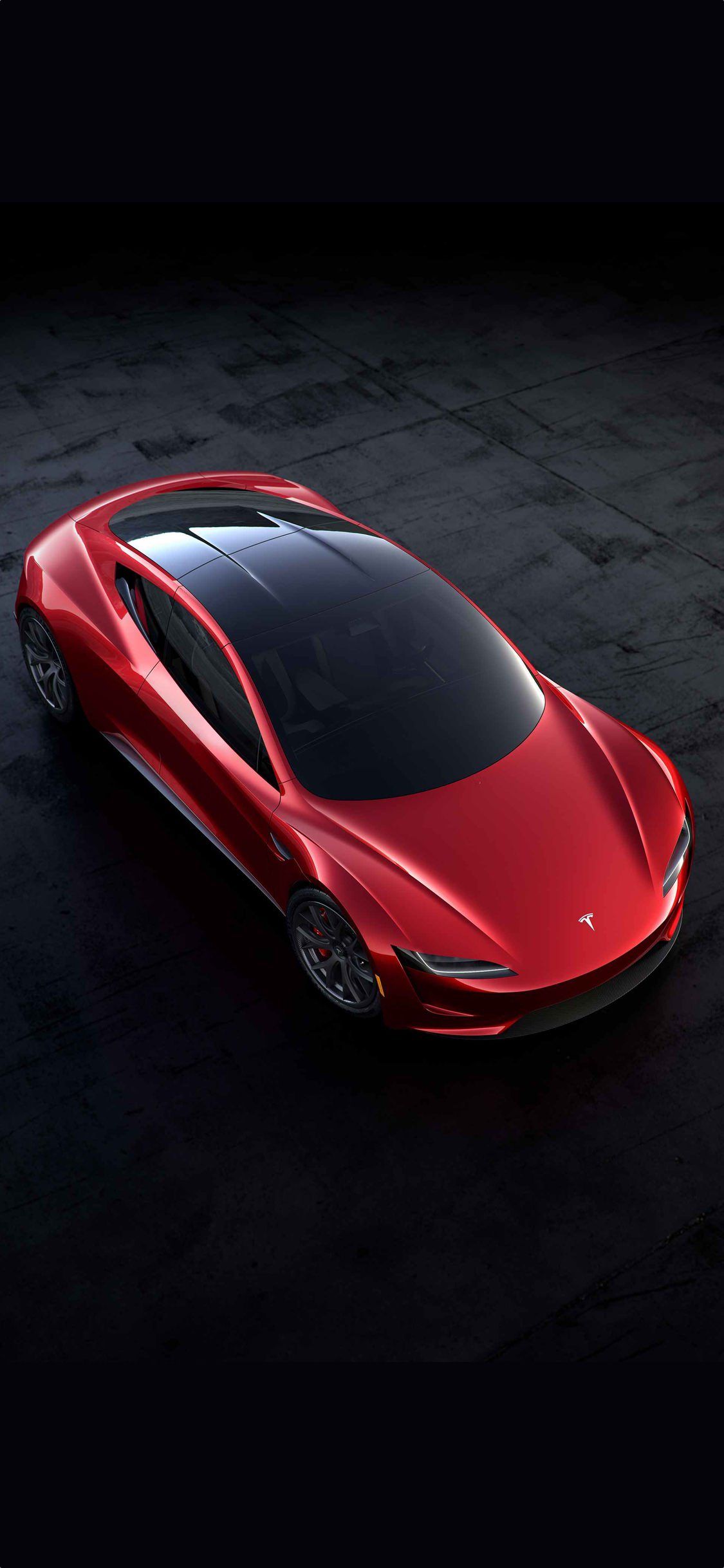 Tesla Red Roadster Wallpapers