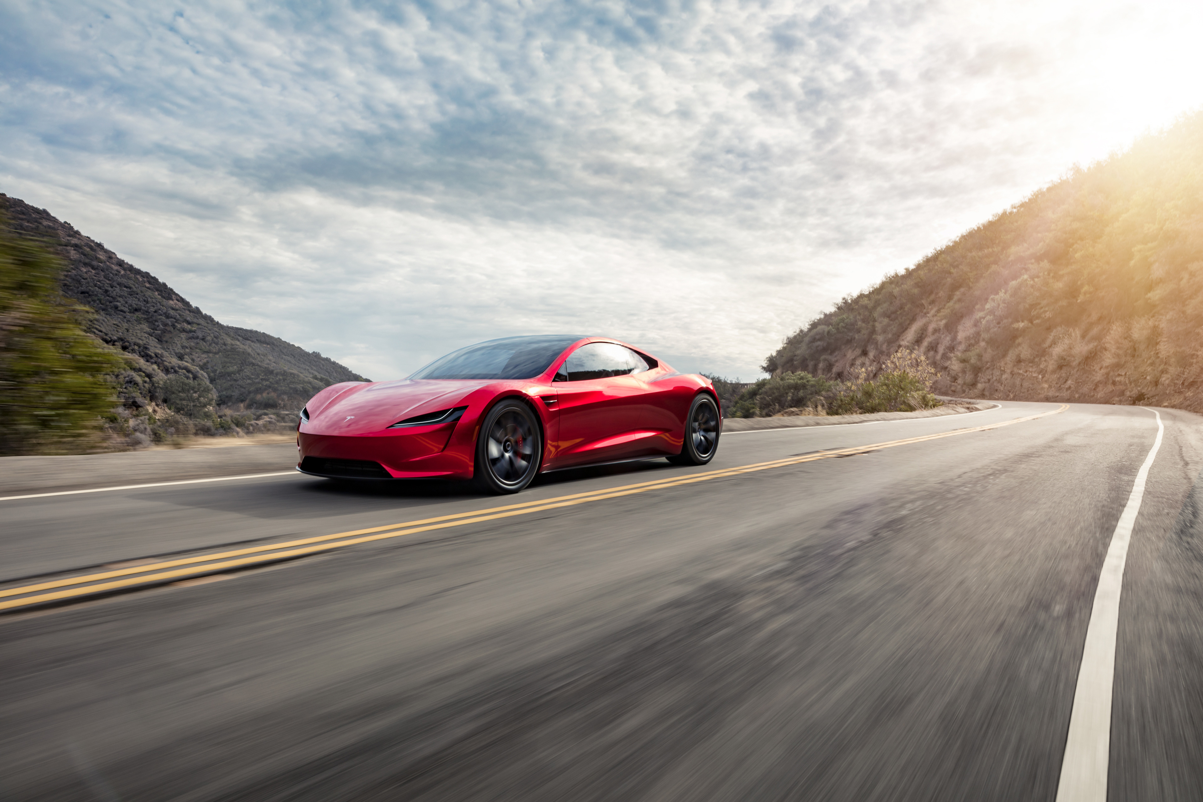 Tesla Roadster Sport Wallpapers