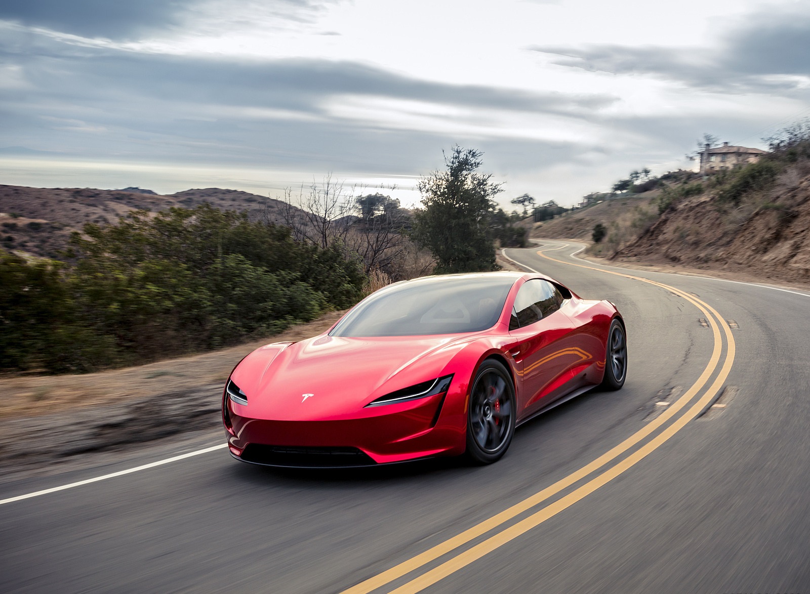 Tesla Roadster Wallpapers