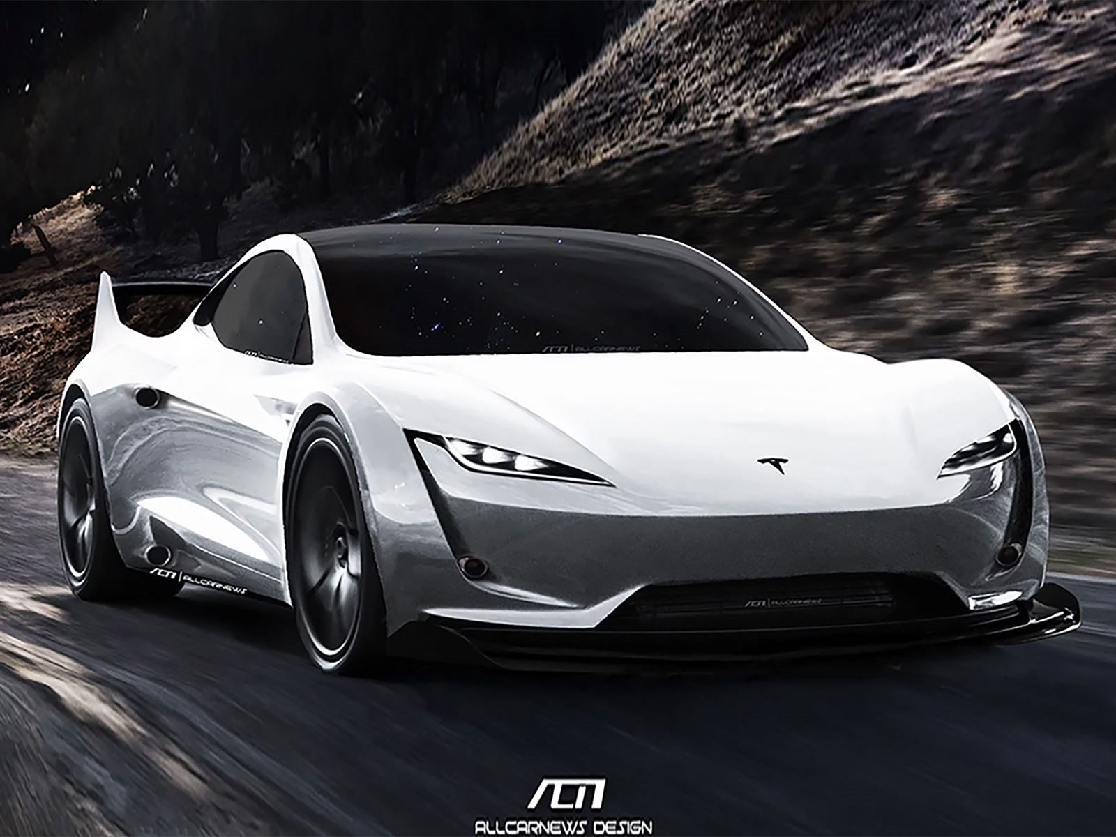 Tesla Roadster Wallpapers