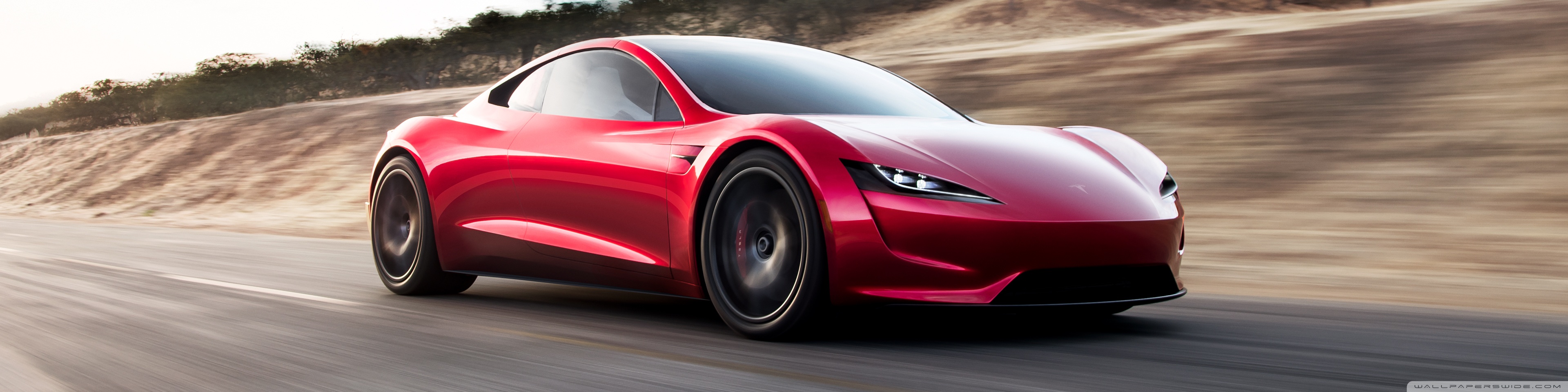 Tesla Roadster Wallpapers