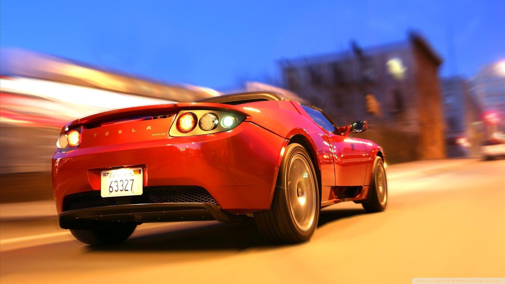 Tesla Roadster Wallpapers