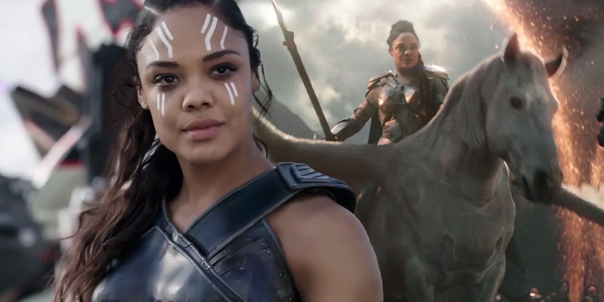 Tessa Thompson As Valkyrie In Thor Wallpapers