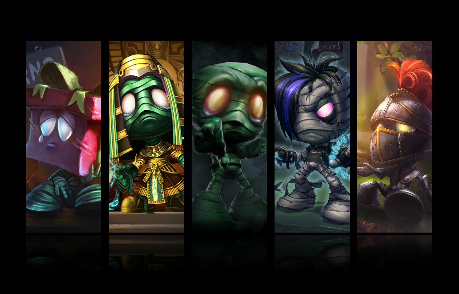 TFT Amumu LoL Champion Wallpapers