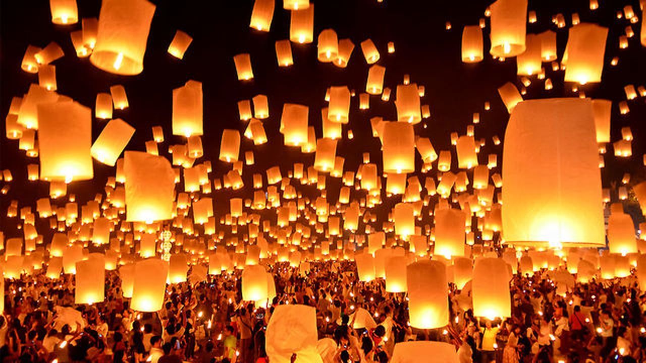 Thai Lantern Festival 2015 Wallpapers