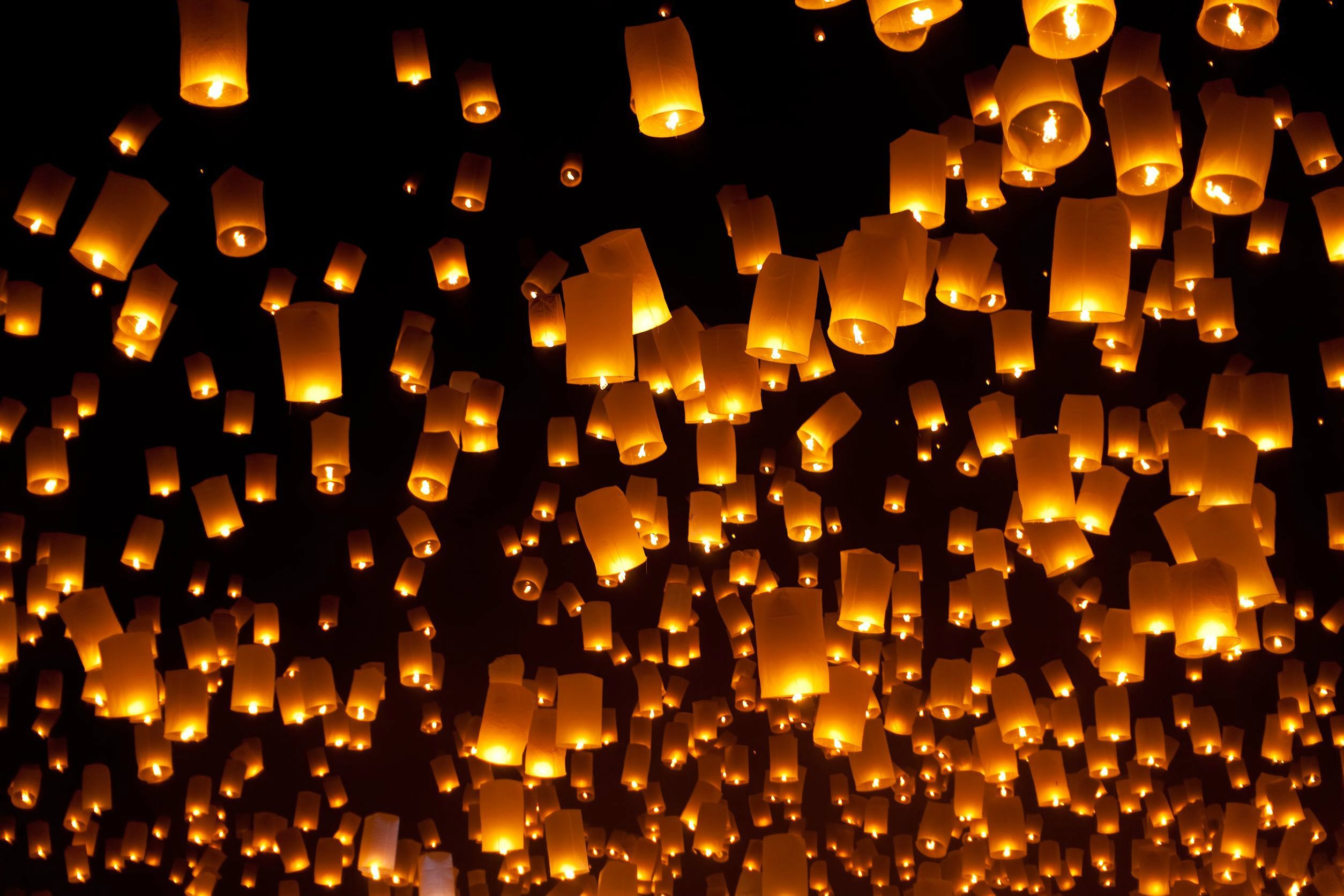 Thai Lantern Festival 2015 Wallpapers