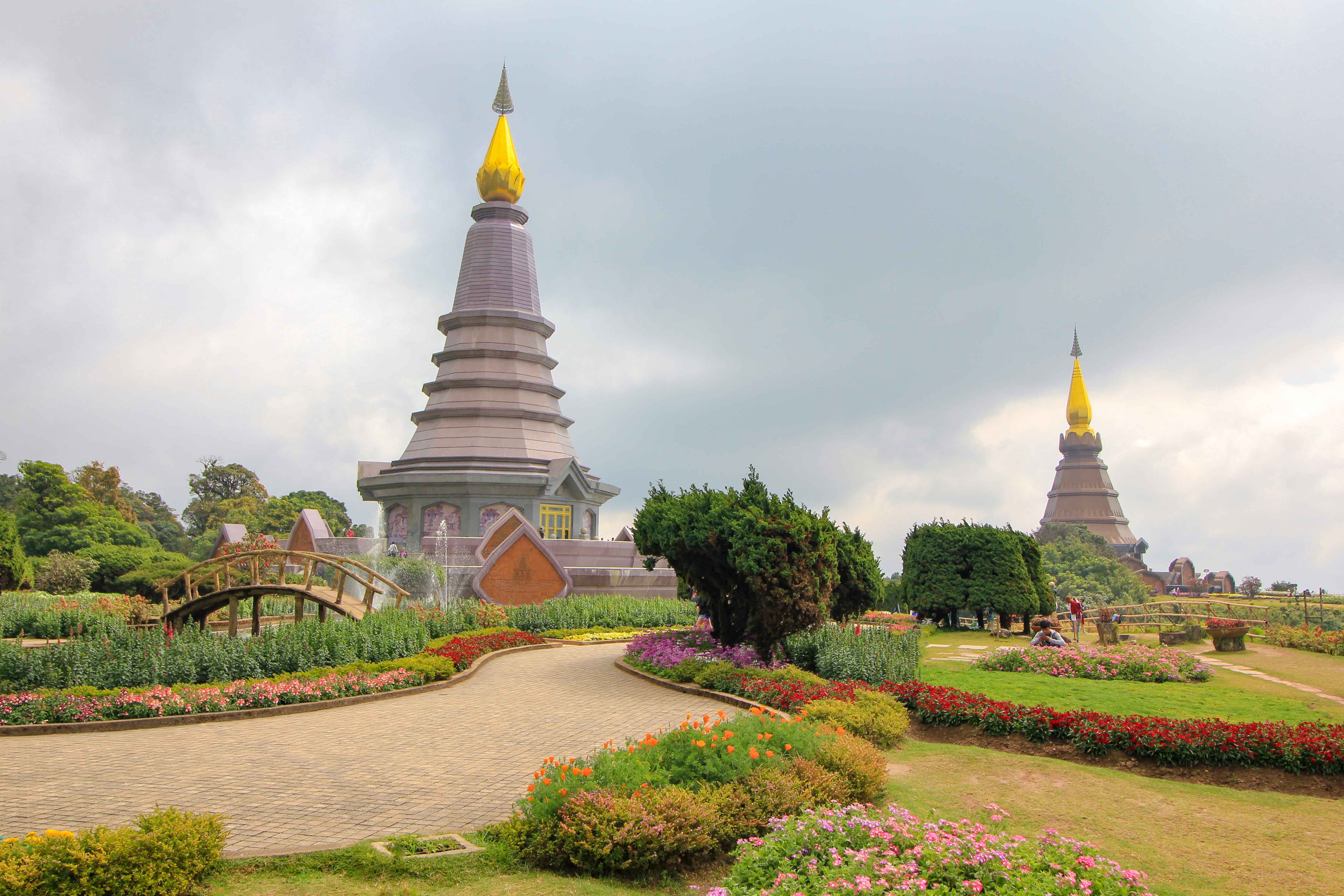 Thailand Doi Inthanon National Park Mountains Wallpapers