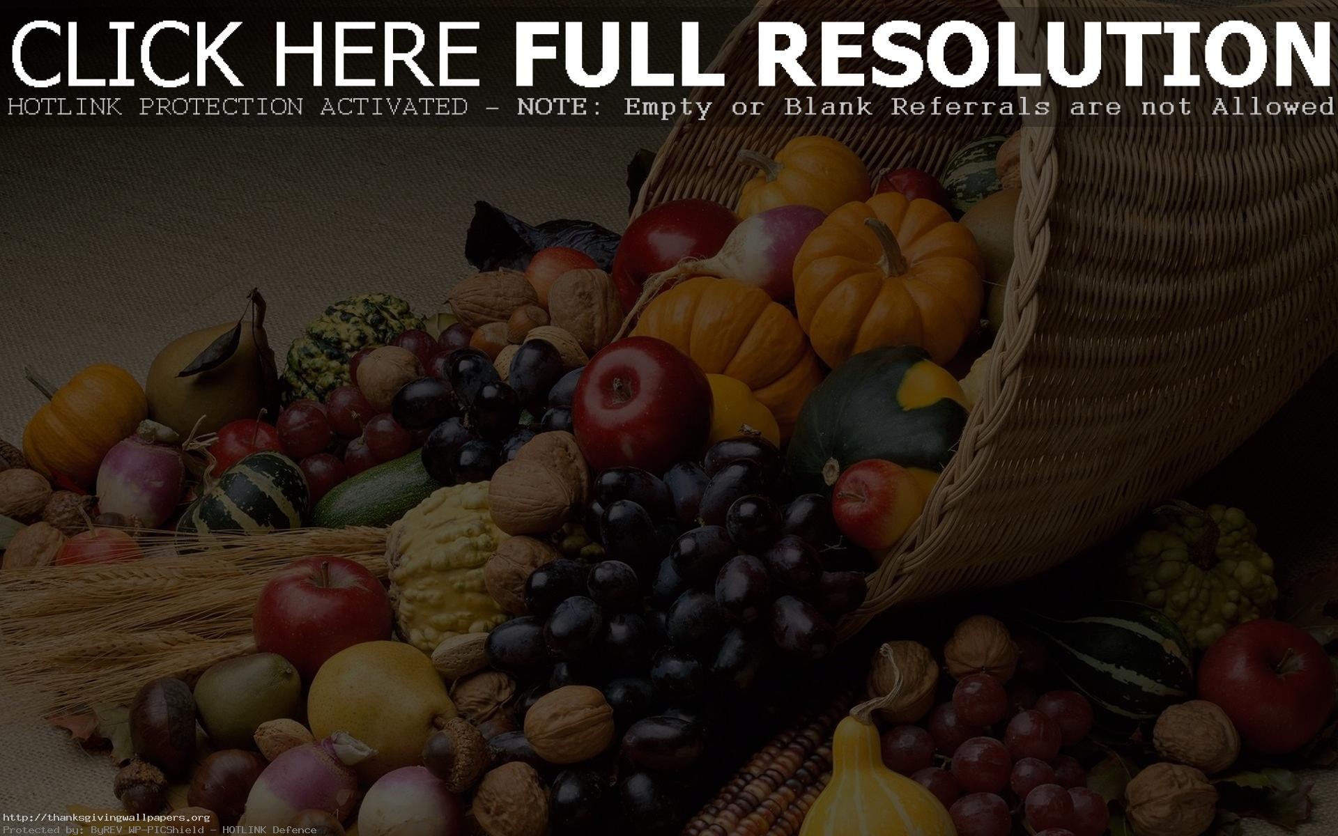 Thanksgiving Cornucopia Wallpapers