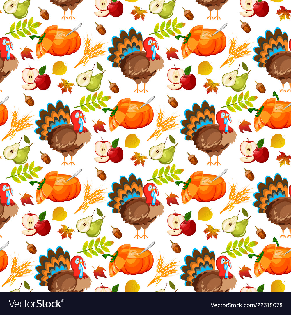 Thanksgiving Pattern Wallpapers