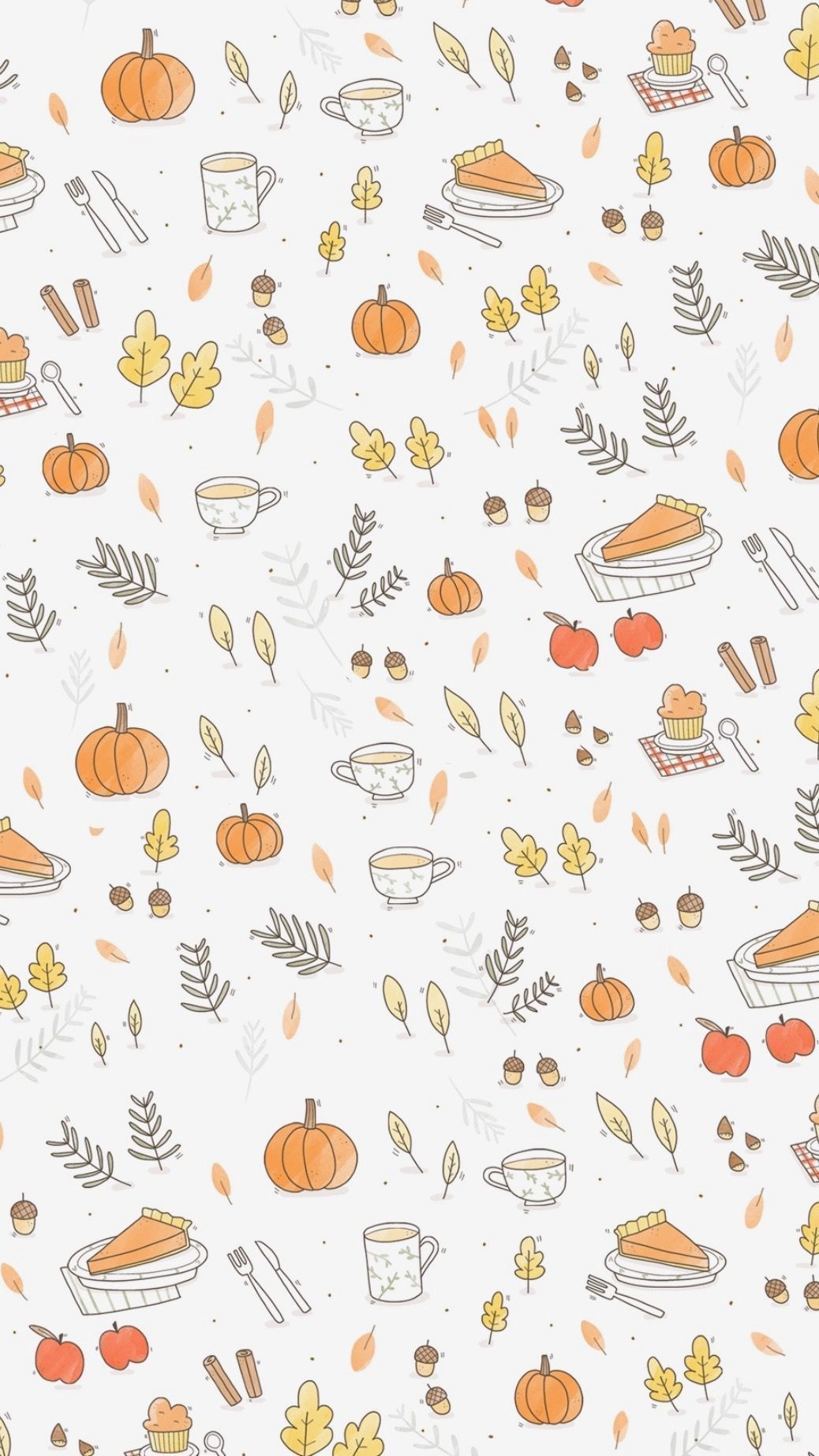 Thanksgiving Pattern Wallpapers