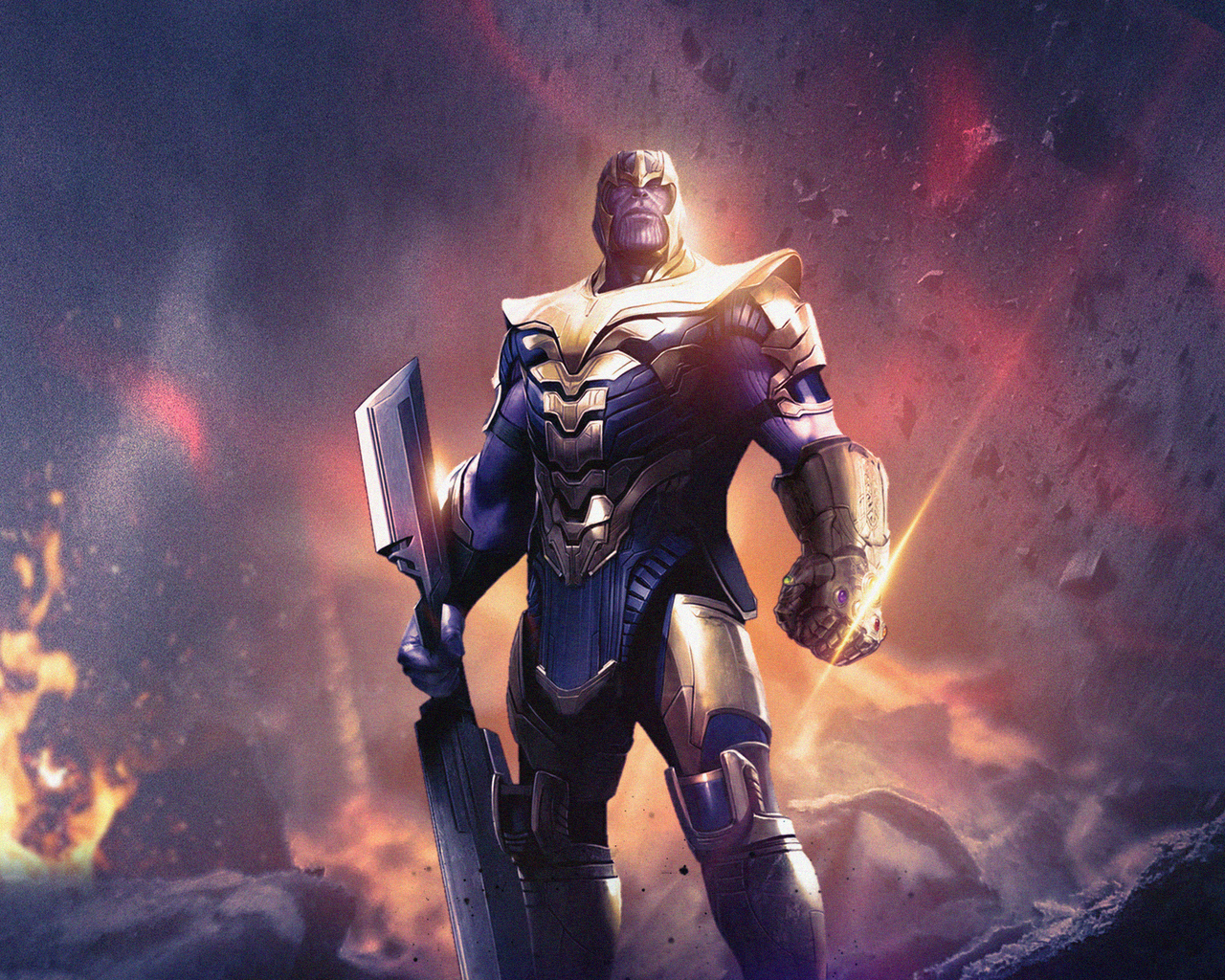 Thanos Avengers Endgame Wallpapers