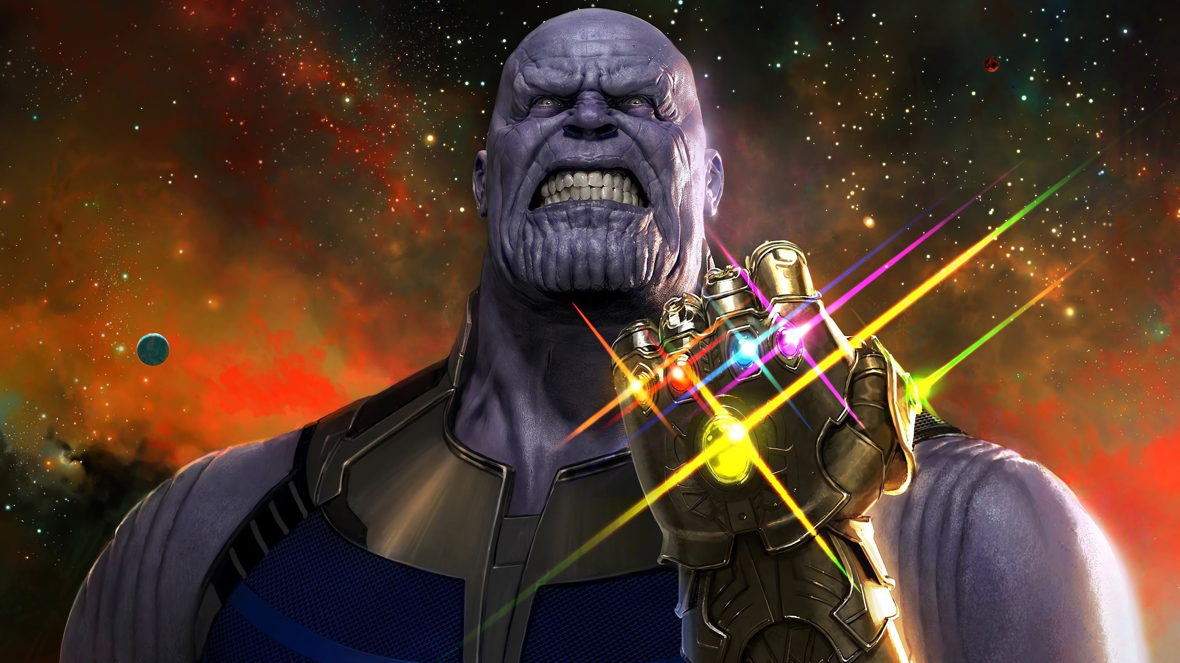 Thanos Avengers Infinity War Poster Wallpapers