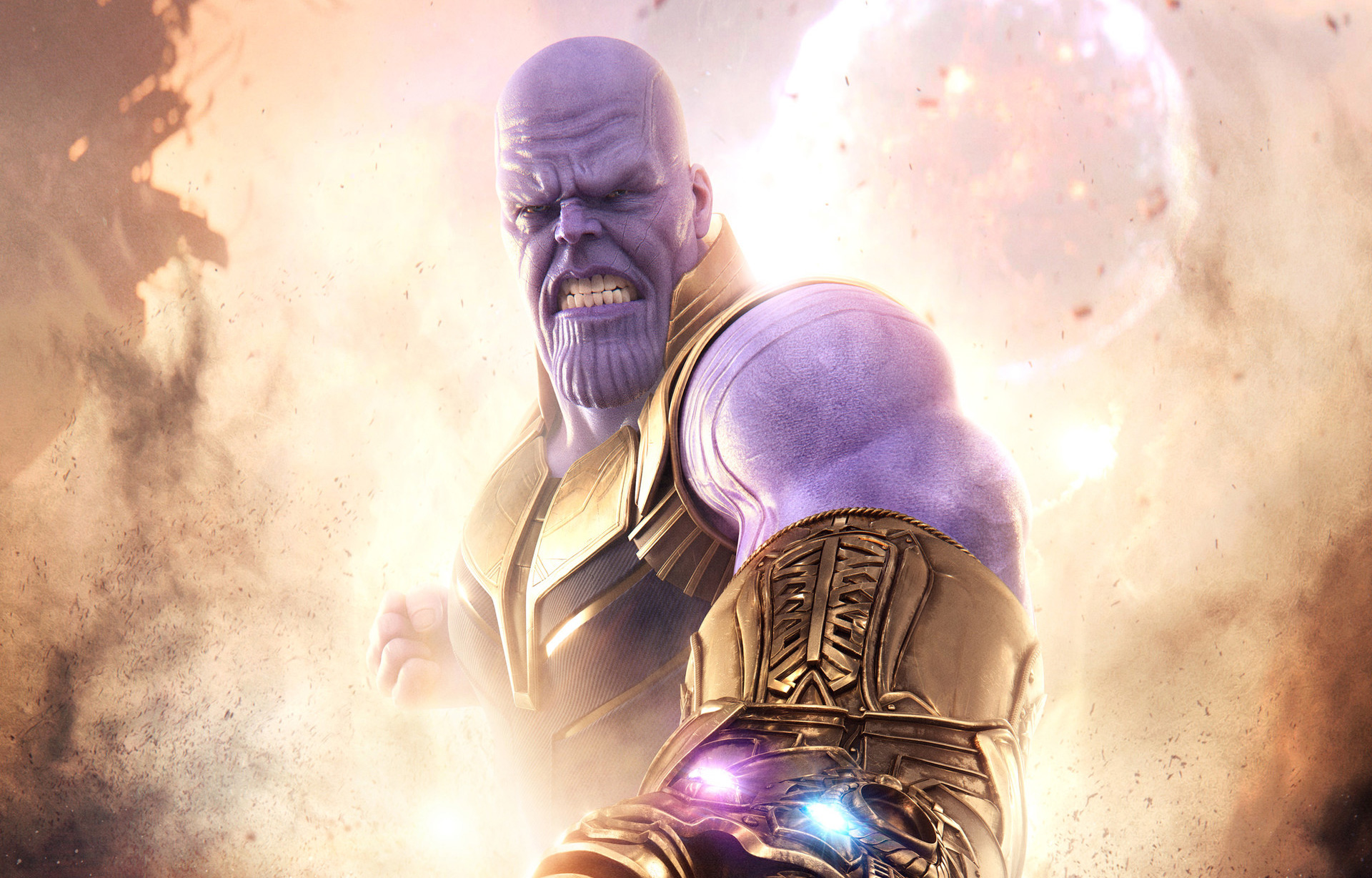 Thanos Avengers Infinity War Poster Wallpapers