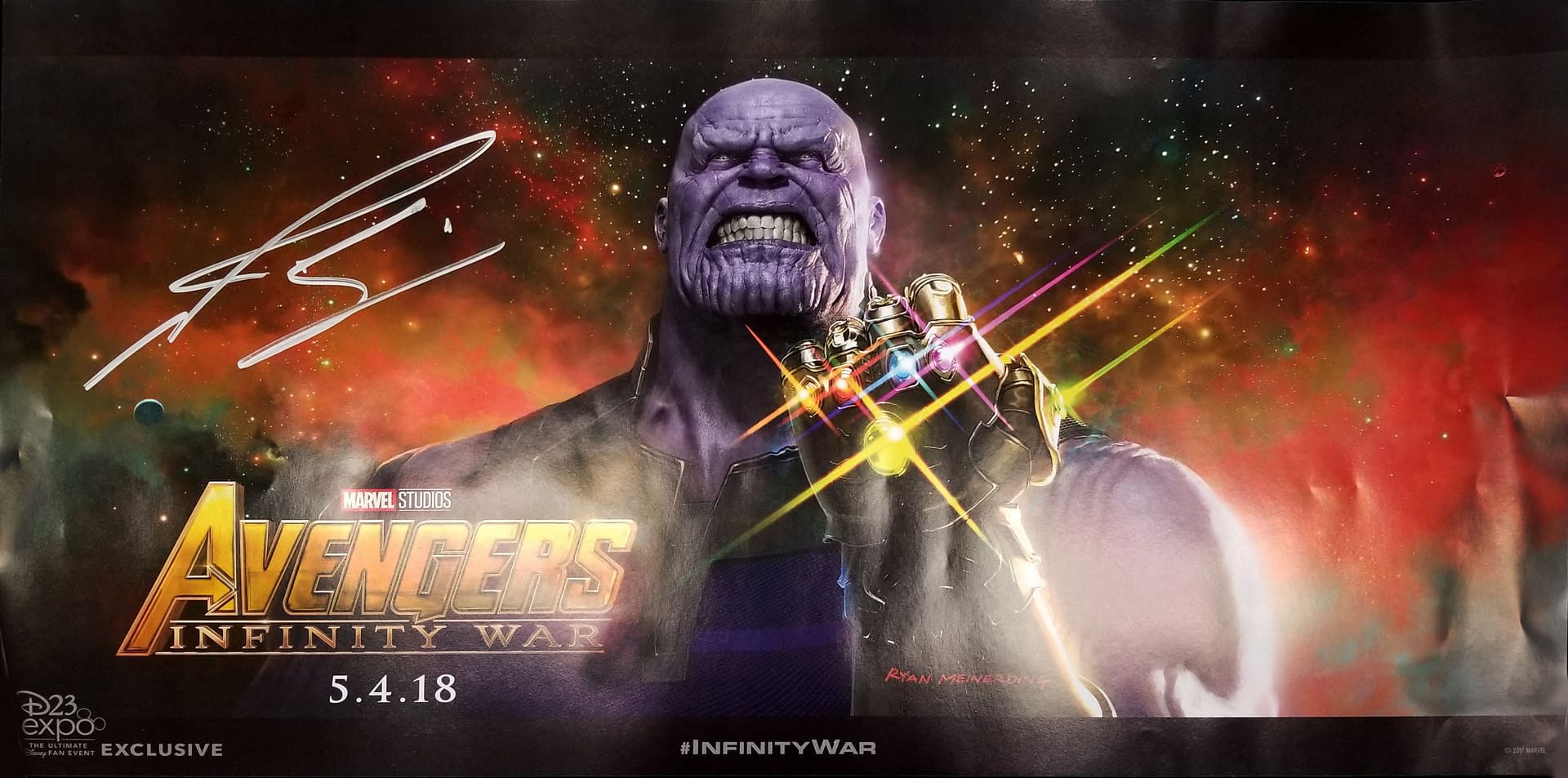 Thanos Avengers Infinity War Poster Wallpapers