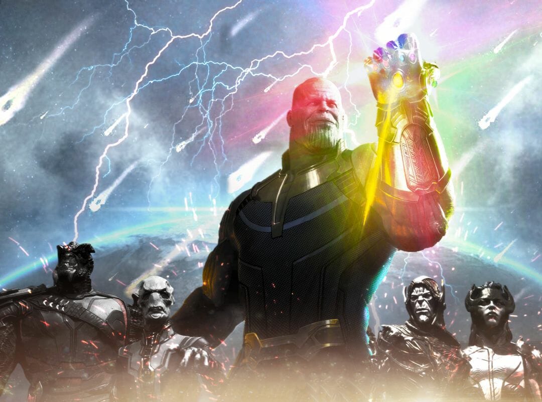 Thanos Avengers Infinity War Poster Wallpapers