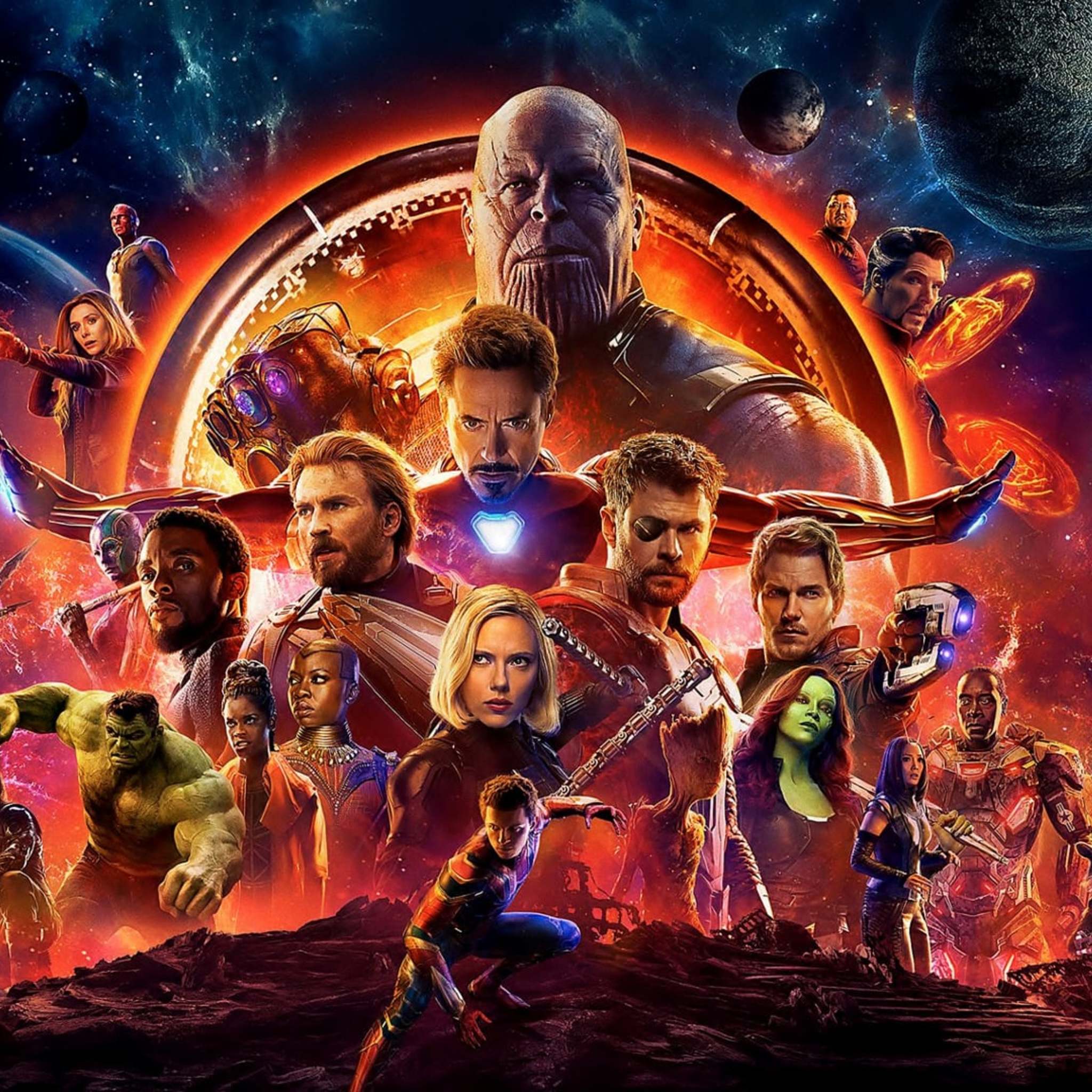 Thanos Avengers Infinity War Poster Wallpapers