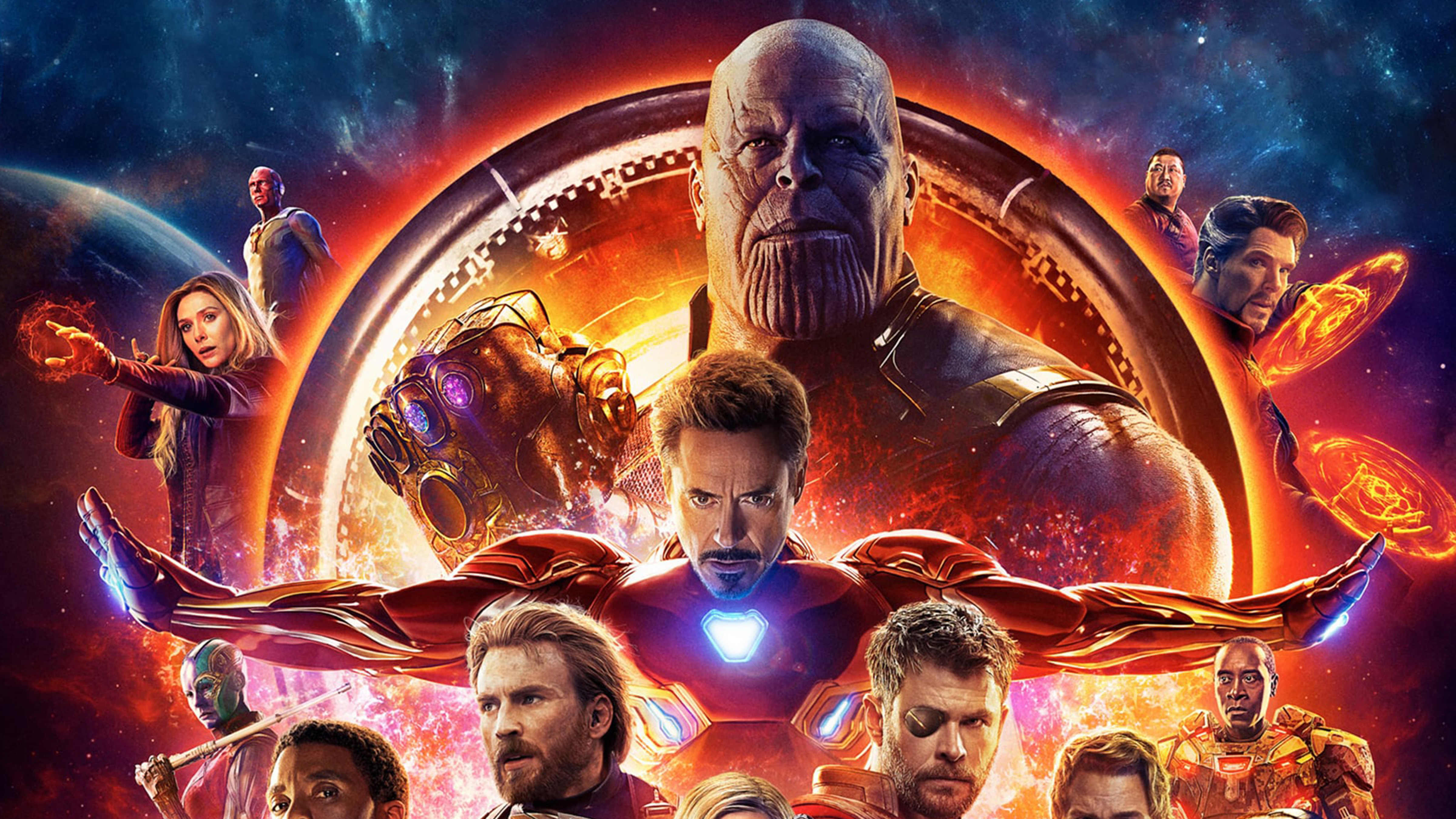 Thanos Avengers Infinity War Poster Wallpapers