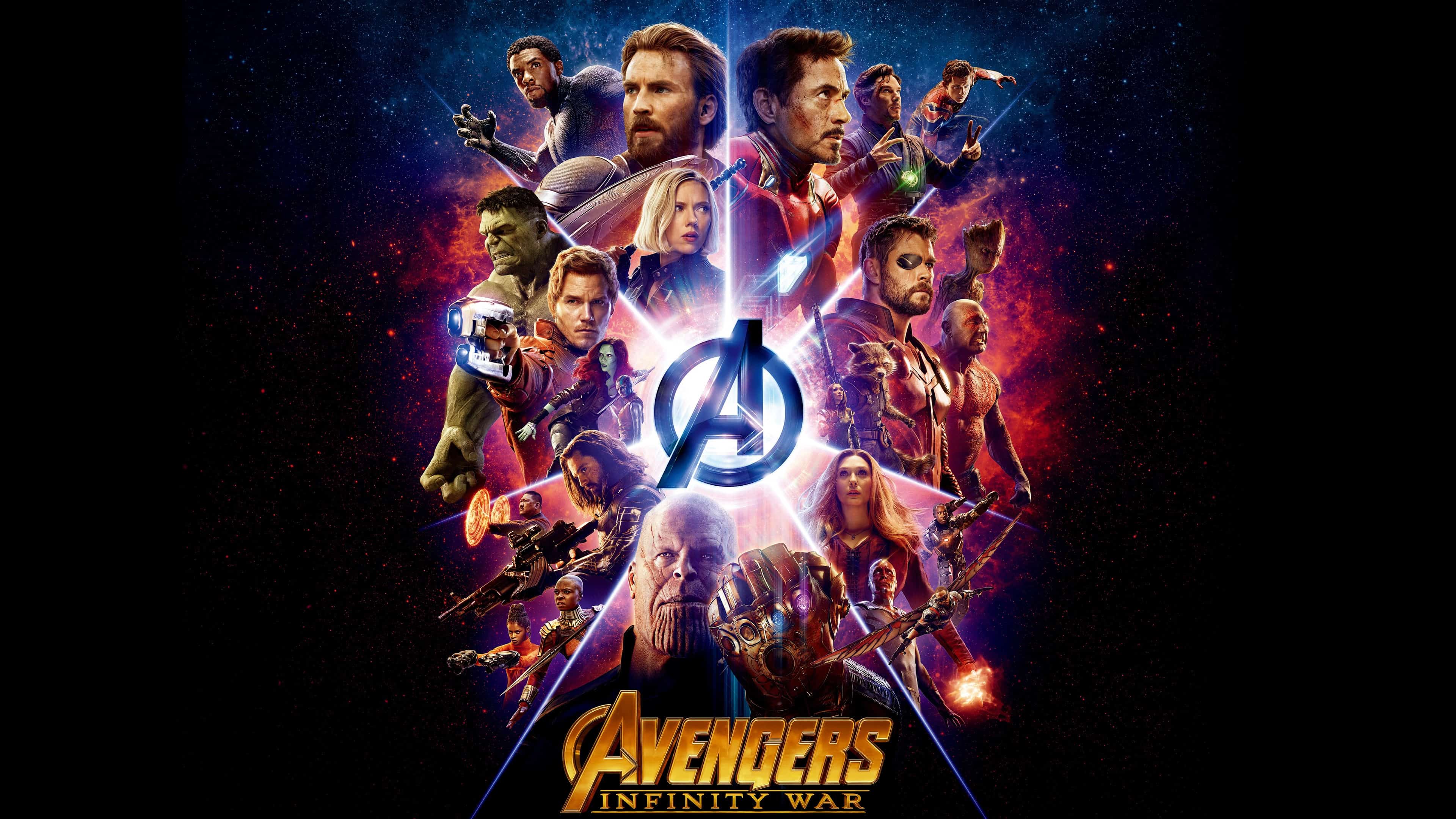 Thanos Avengers Infinity War Poster Wallpapers