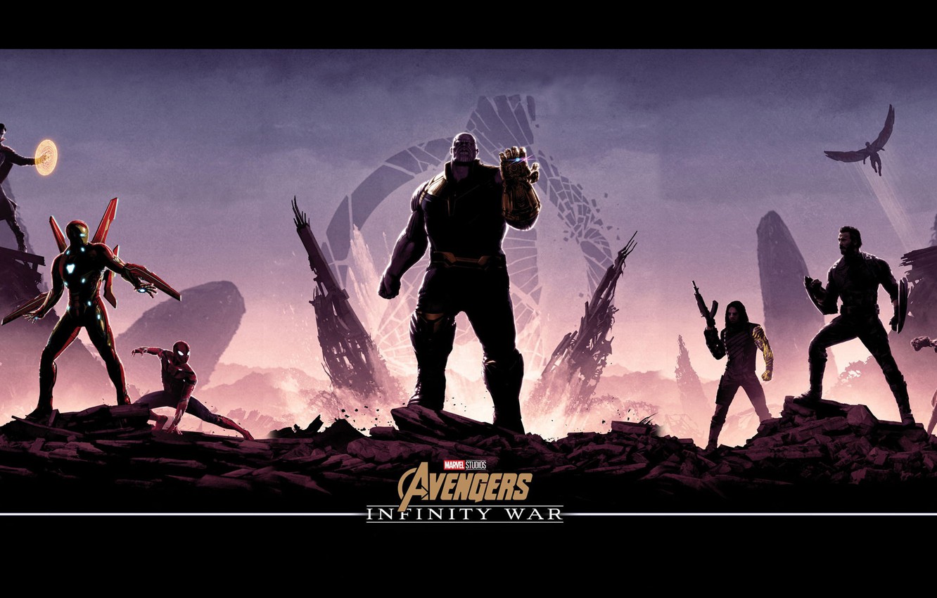 Thanos Avengers Infinity War Poster Wallpapers