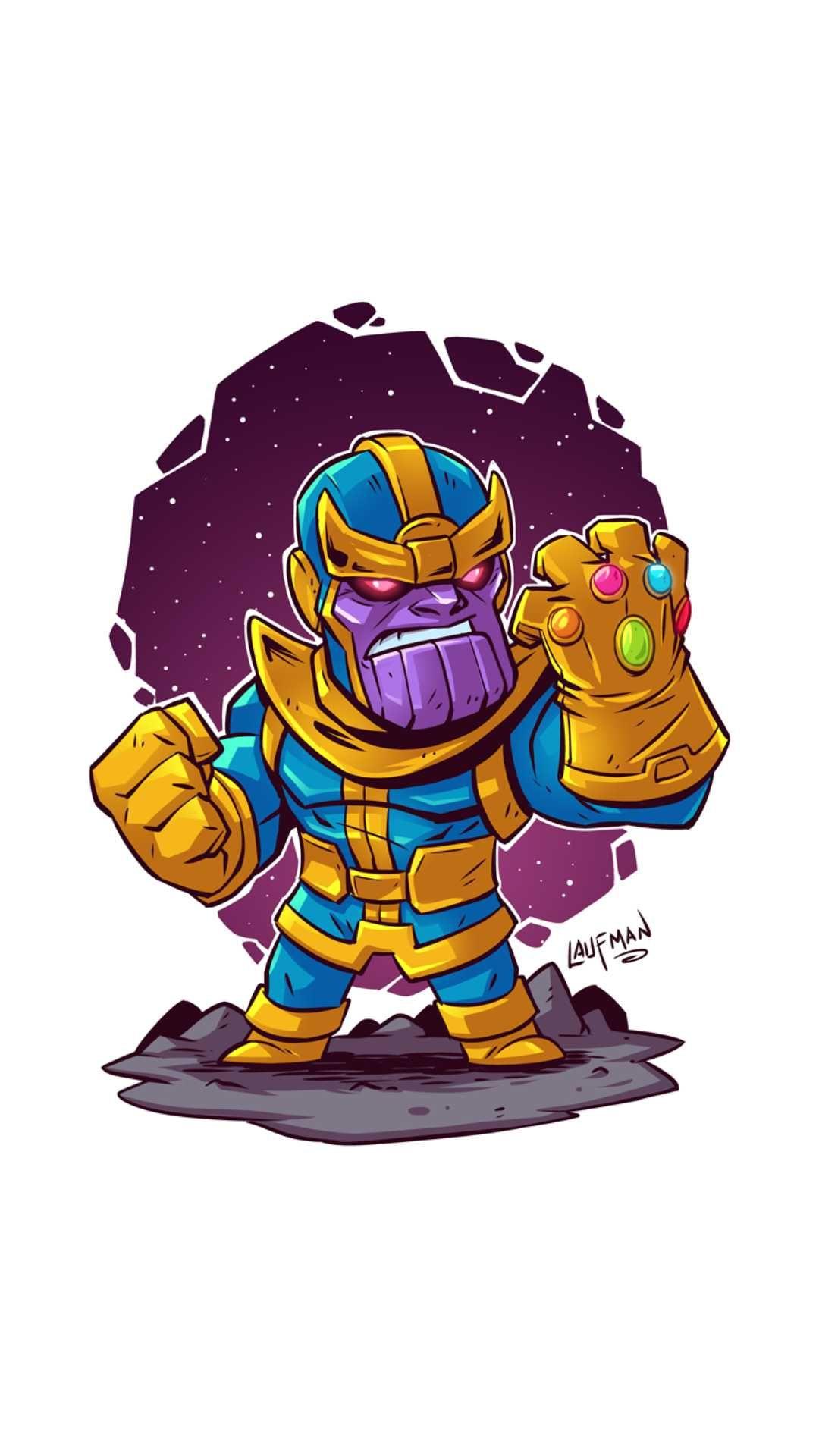 Thanos Cartoon Wallpapers