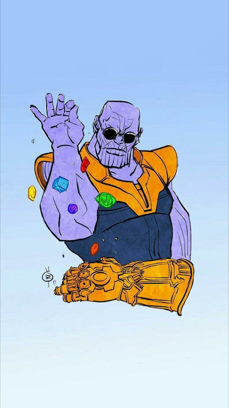 Thanos Cartoon Wallpapers