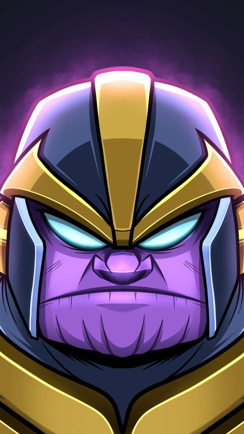 Thanos Cartoon Wallpapers