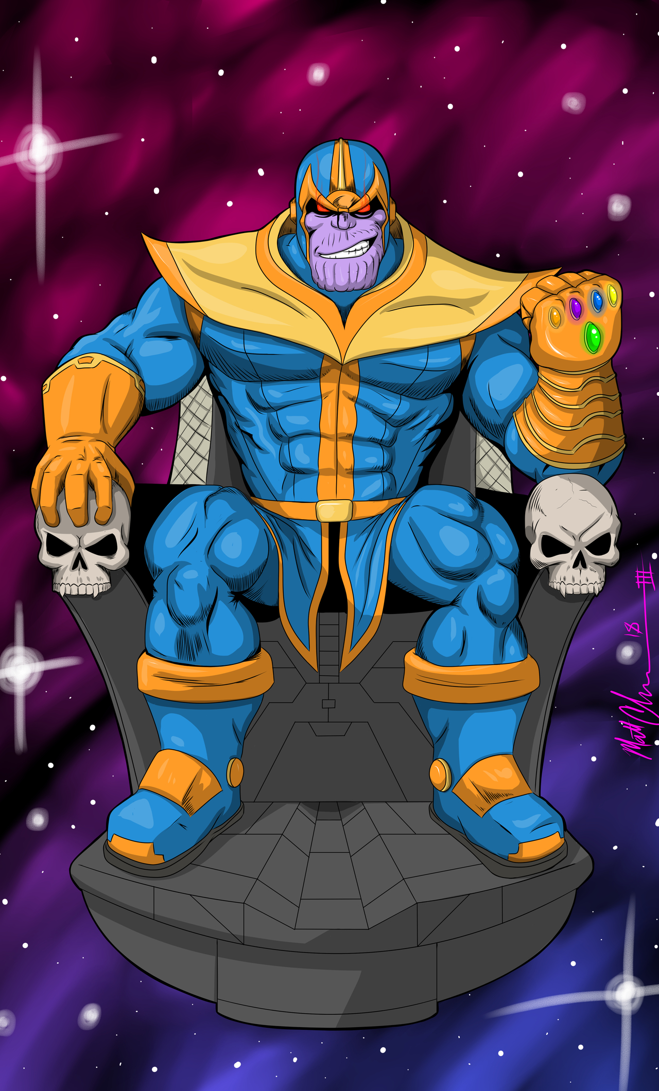 Thanos Cartoon Wallpapers