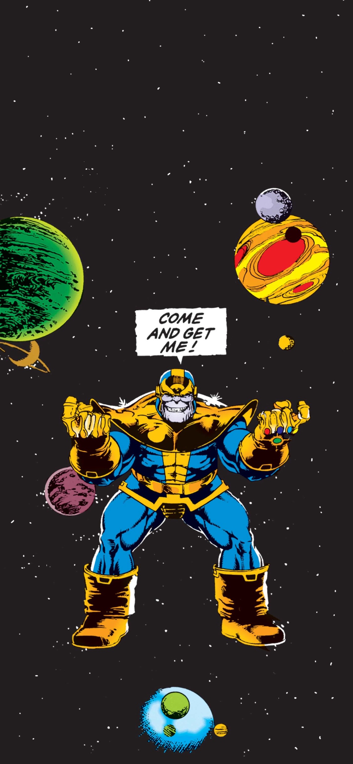 Thanos Comic Book Marvel Wallpapers