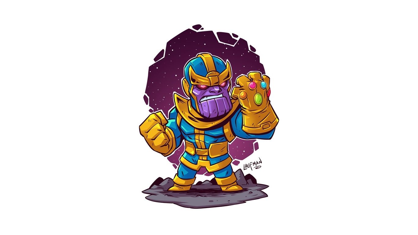 Thanos Endgame Minimalist Wallpapers