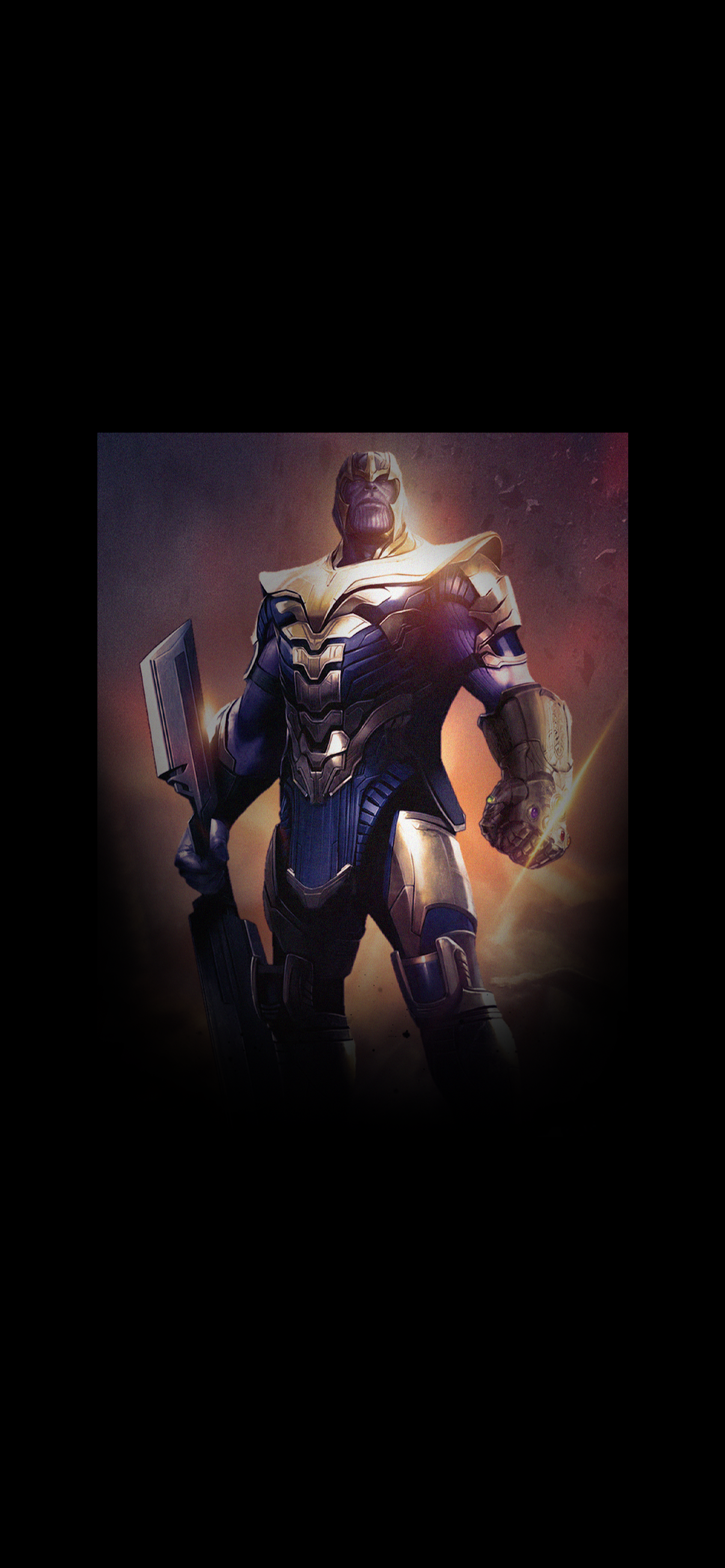Thanos Endgame Minimalist Wallpapers