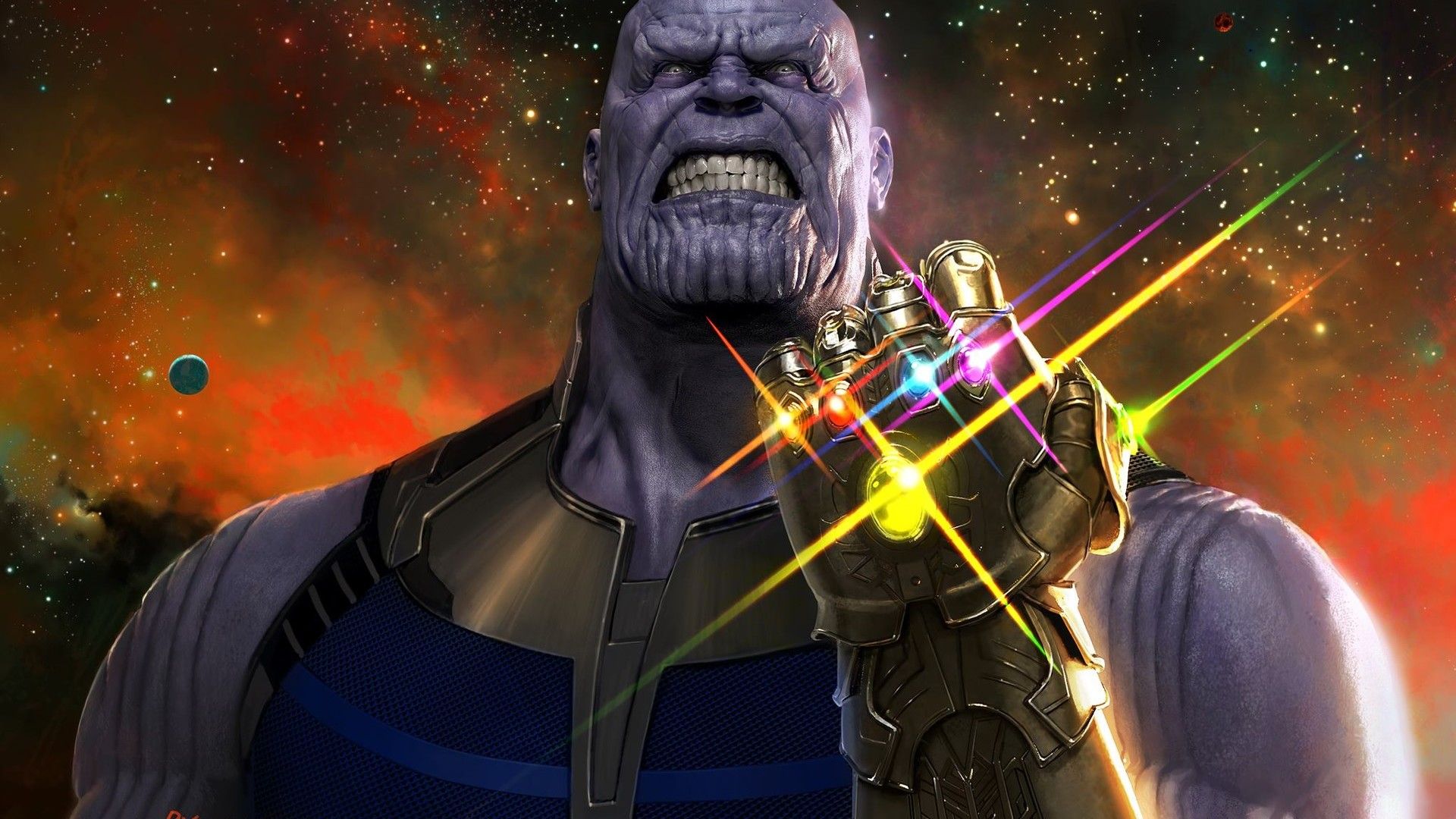 Thanos In Avengers Infinity War Wallpapers