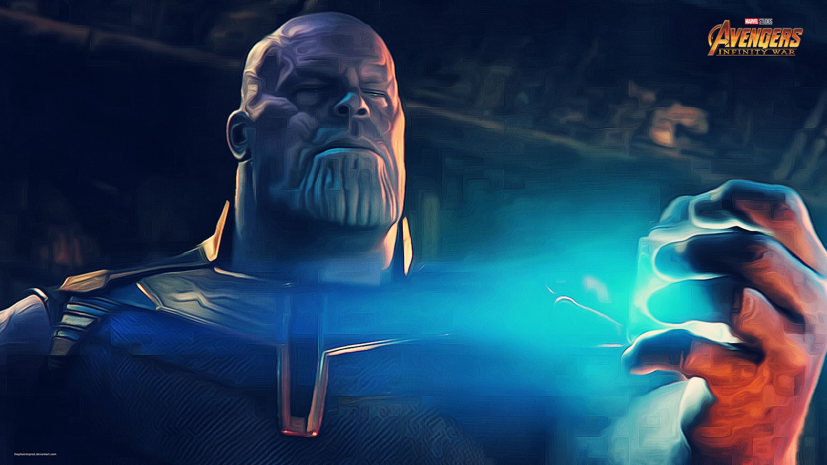 Thanos In Avengers Infinity War Wallpapers